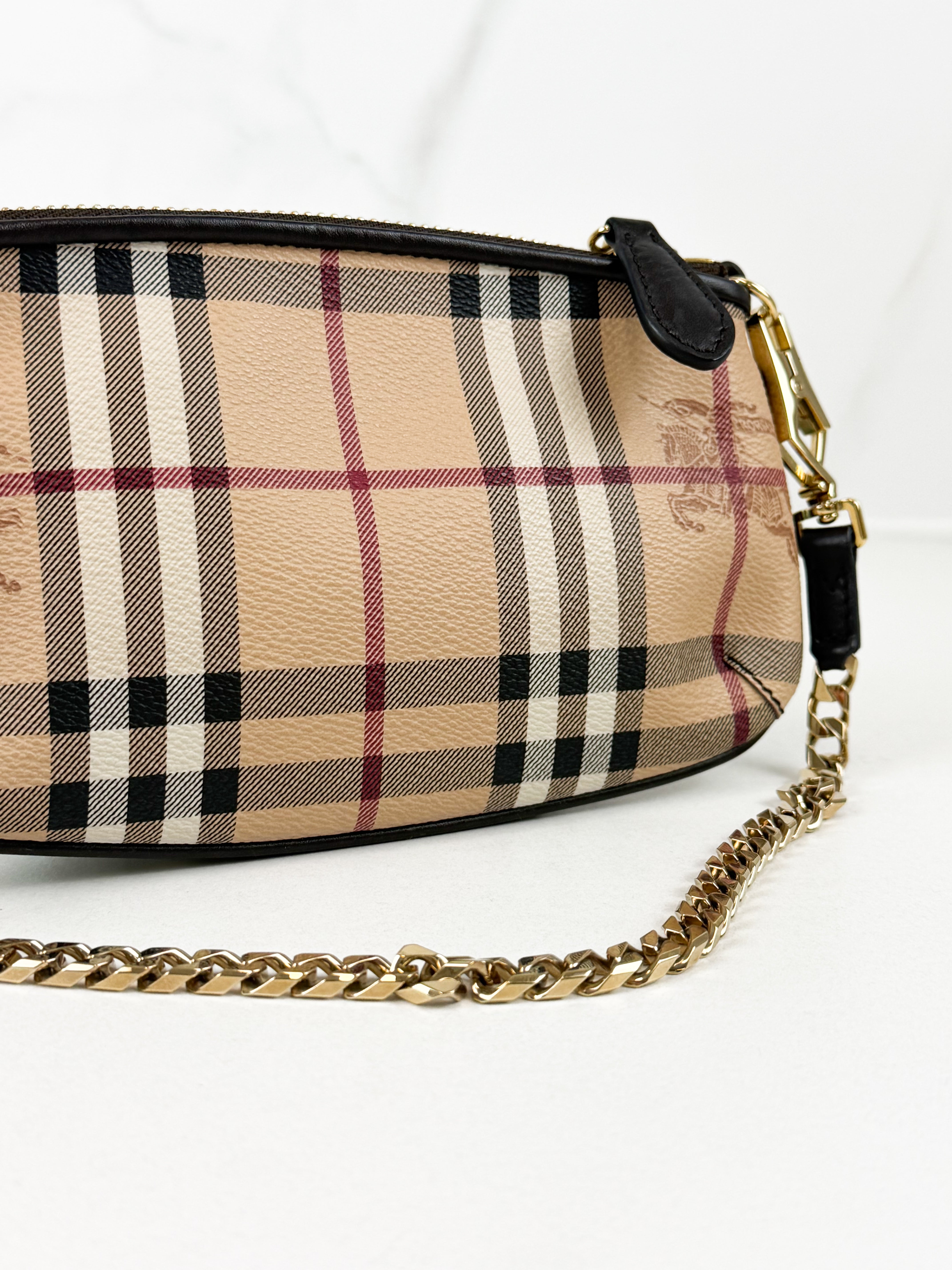 Burberry Haymarket Canterbury Mini Shoulder Bag