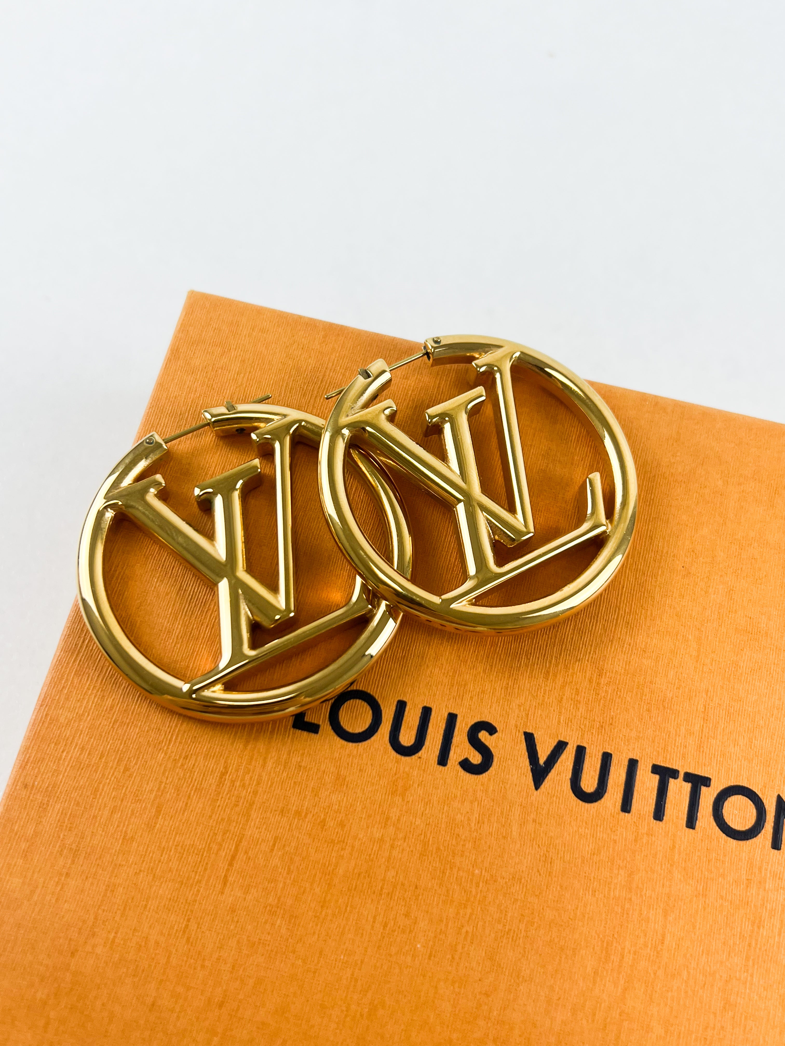 Louis Vuitton Louise Hoop Earrings