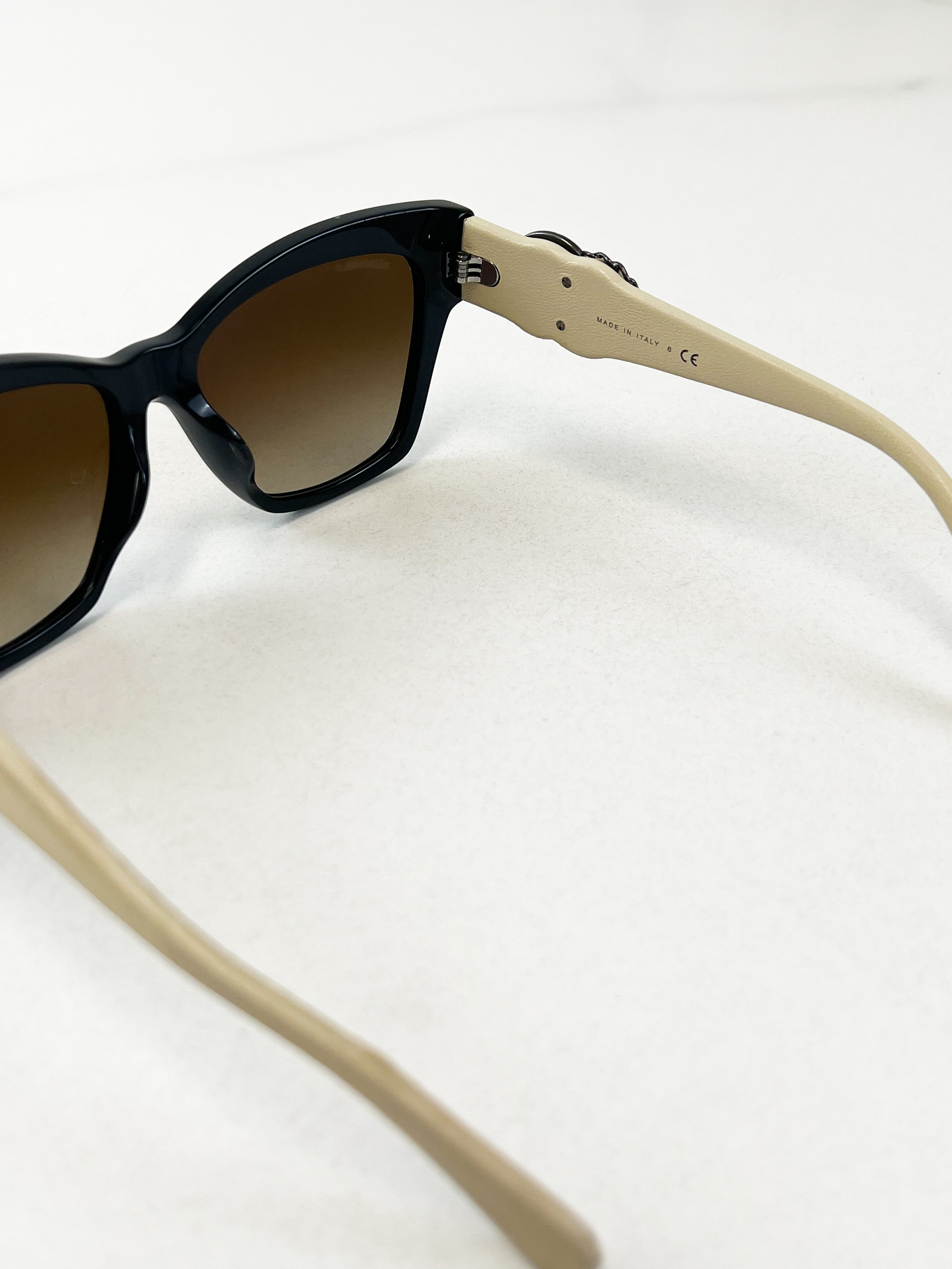 Chanel Acetate Crystal Sunglasses