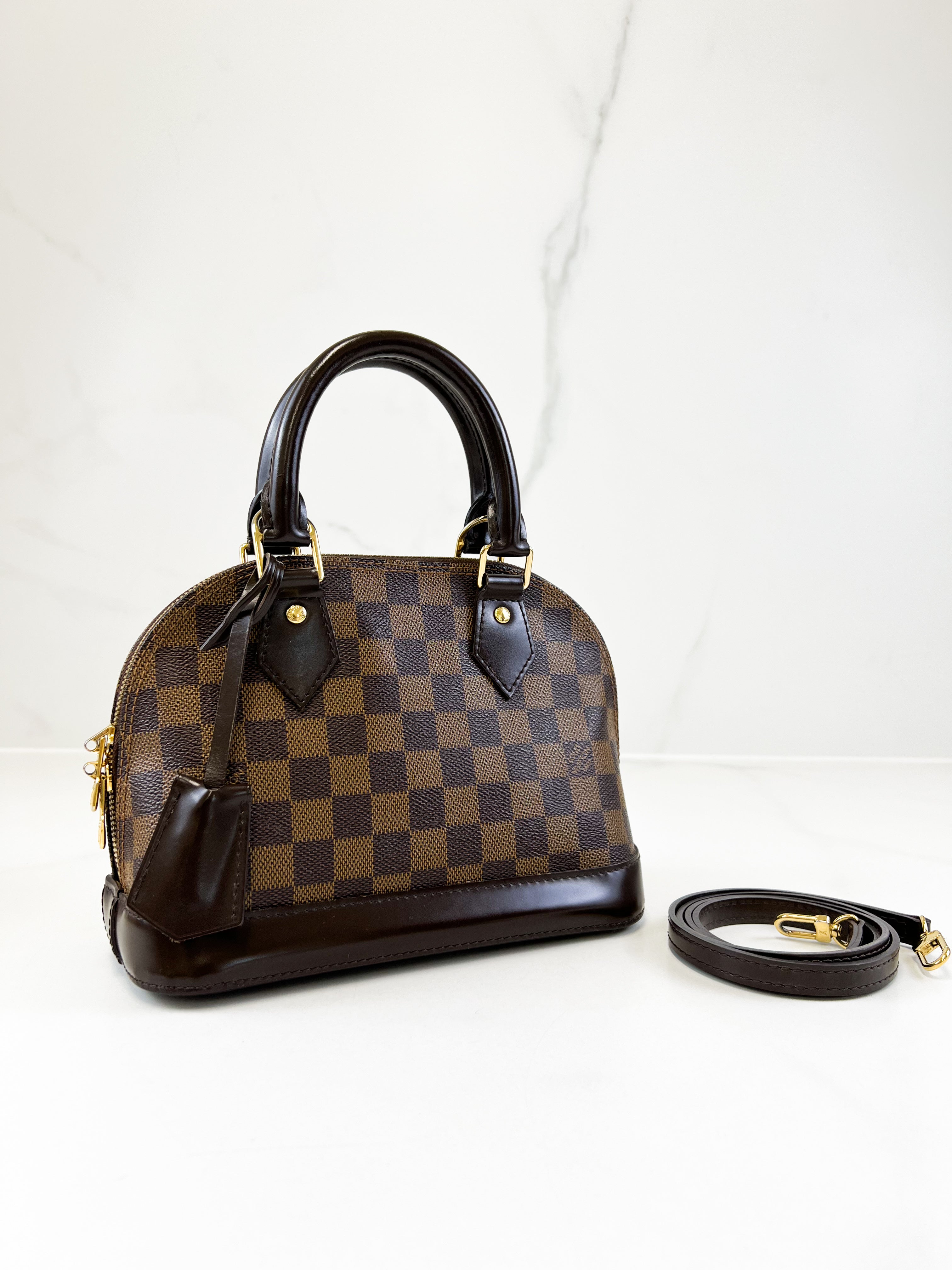 Louis Vuitton Damier Ebene Alma BB