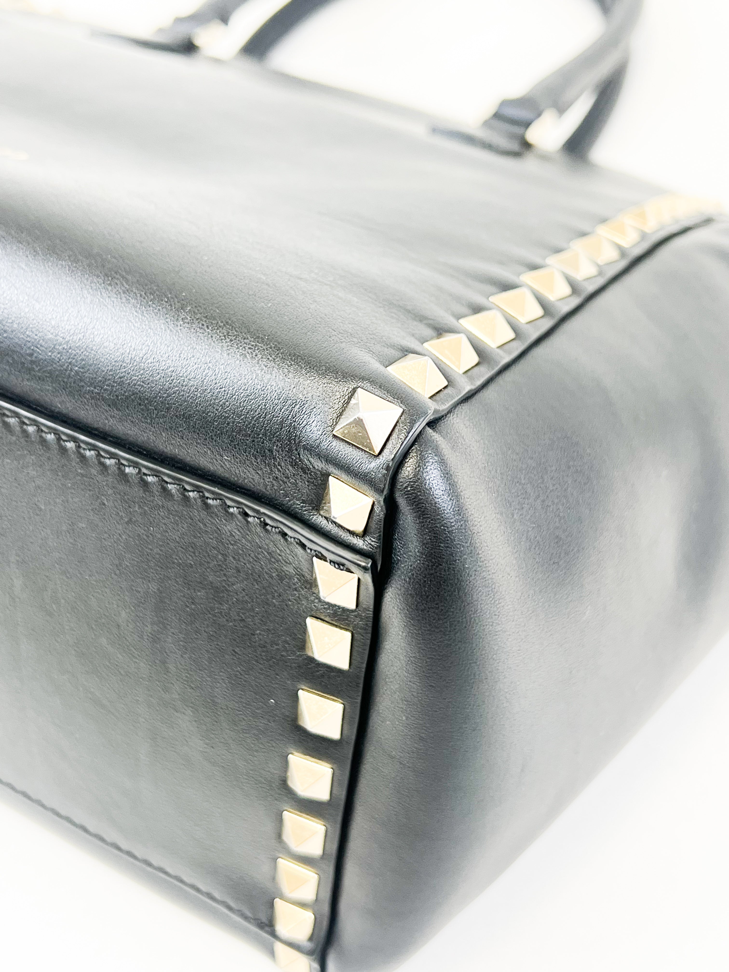 Valentino Garavani Rockstud Leather Tote
