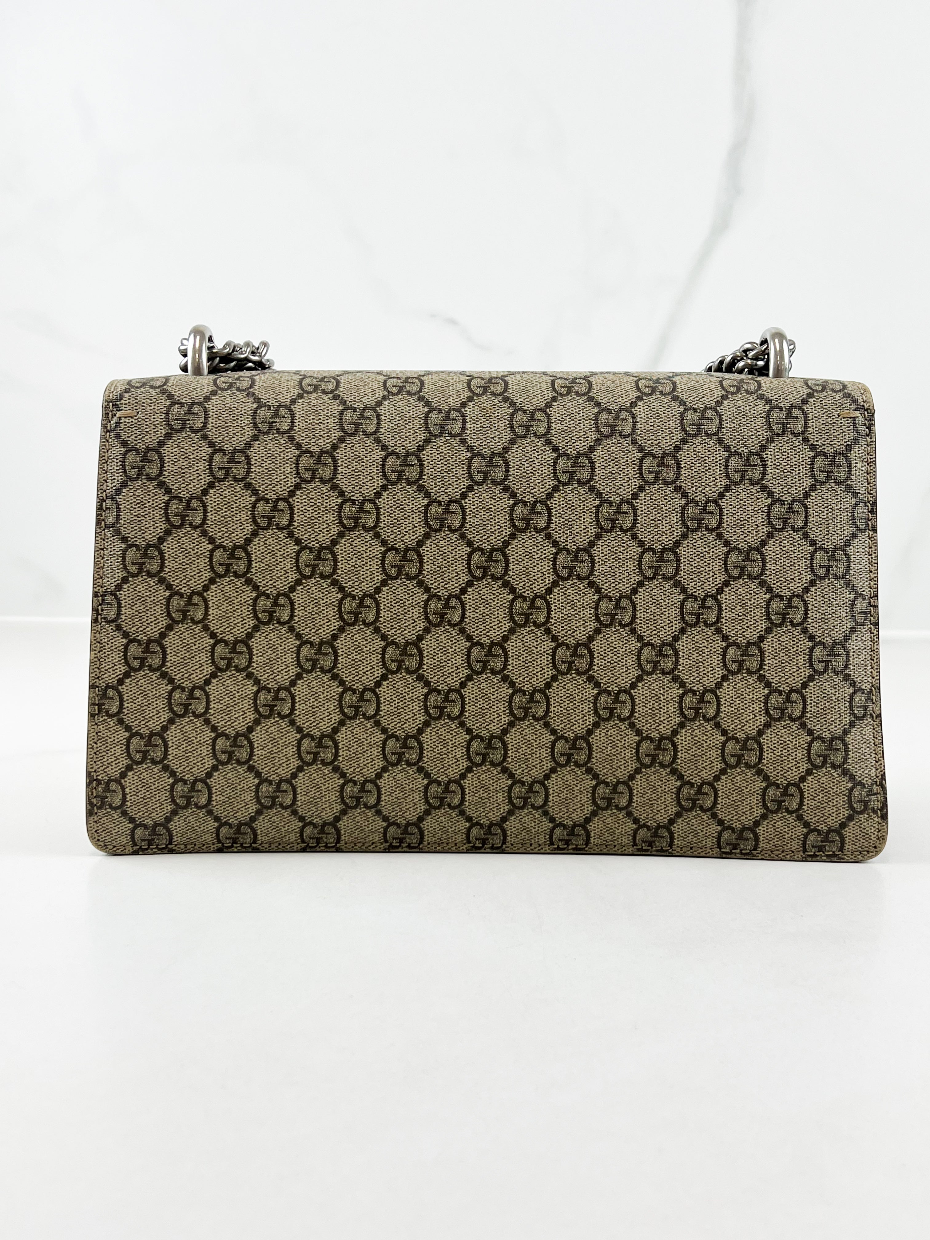 Gucci Small Dionysus GG Supreme Shoulder Bag