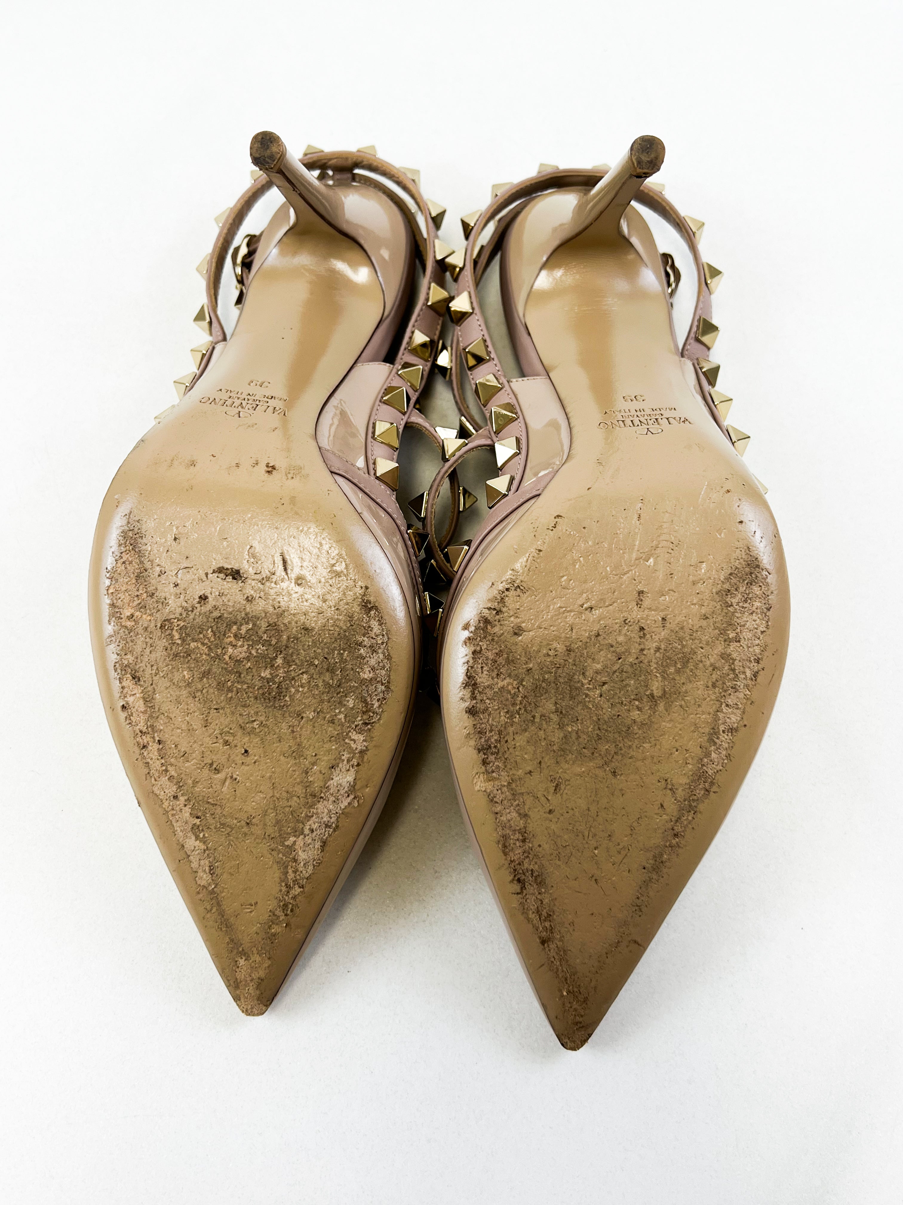 Valentino Caged Rockstud Pumps Size 39