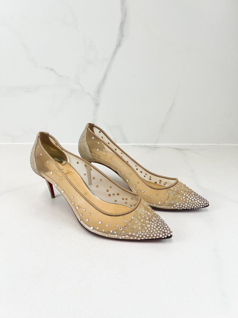 Christian Louboutin Follies 70mm Size 37