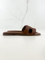 Hermes Oran Sandals Size 37.5