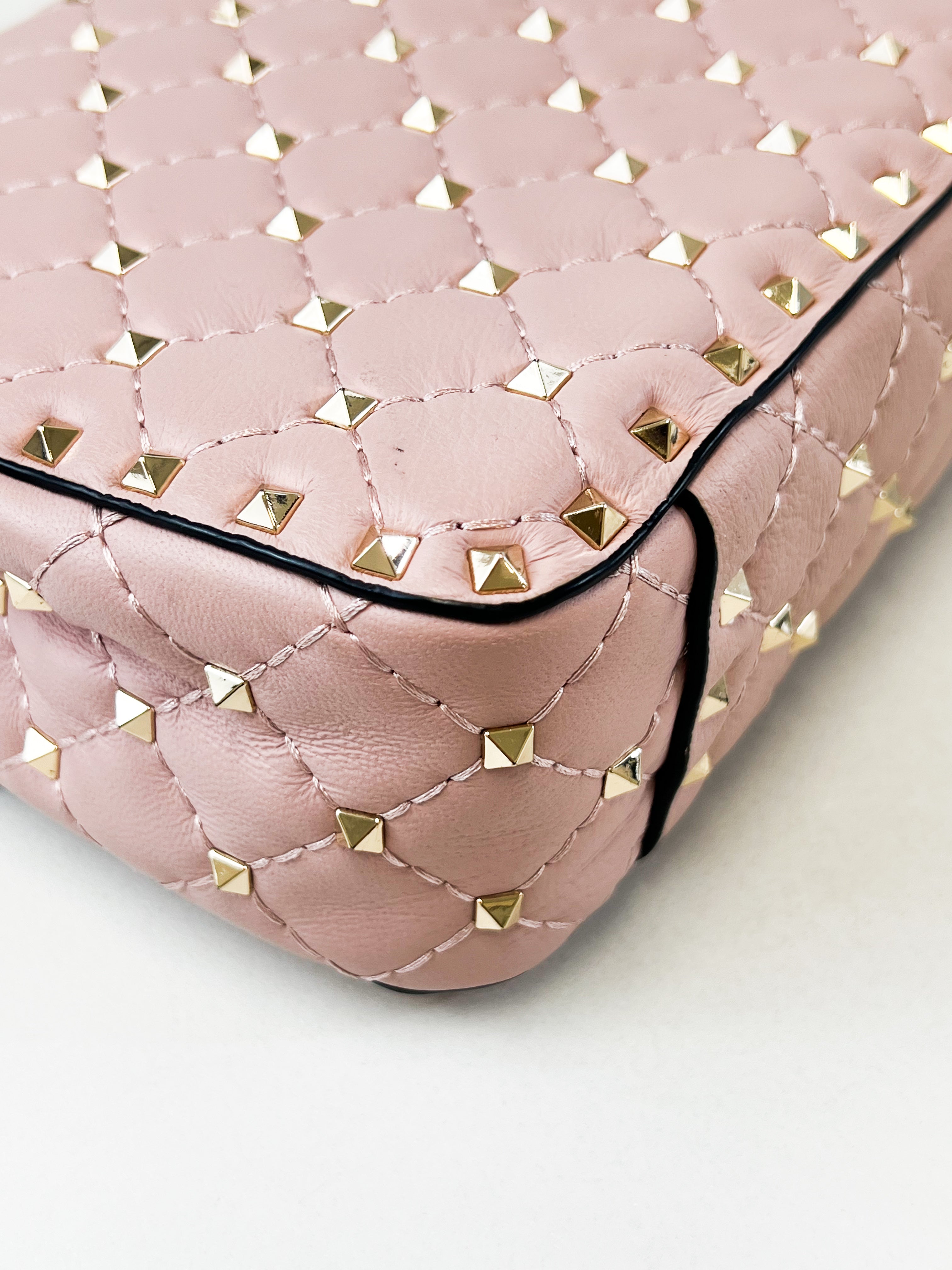 Valentino Garavani Rockstud Spike Nappa Leather Bag