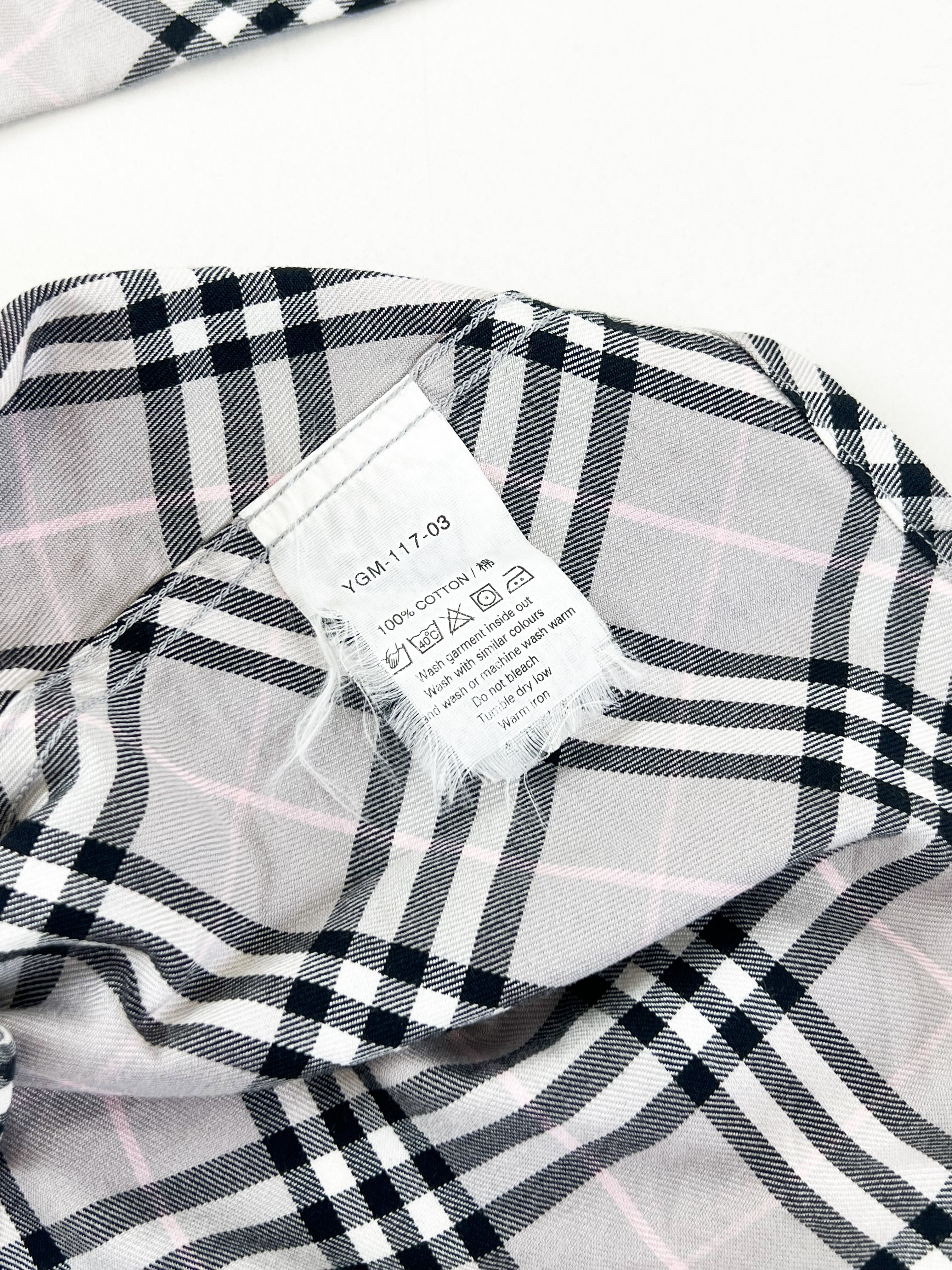 Burberry Check Shirt Womens Size S