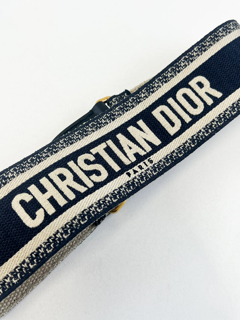 Christian Dior Oblique Saddle Strap