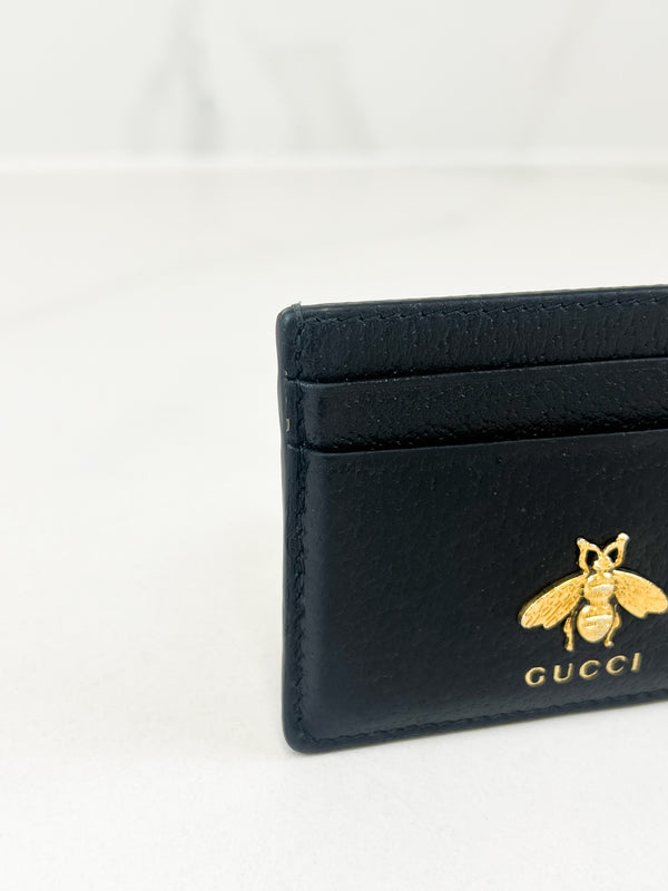 Gucci Animalier Card Case Wallet