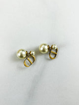 Christian Dior Pearl Earrings