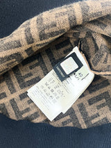 Fendi Long Sleeve Brown Jumper Size 40