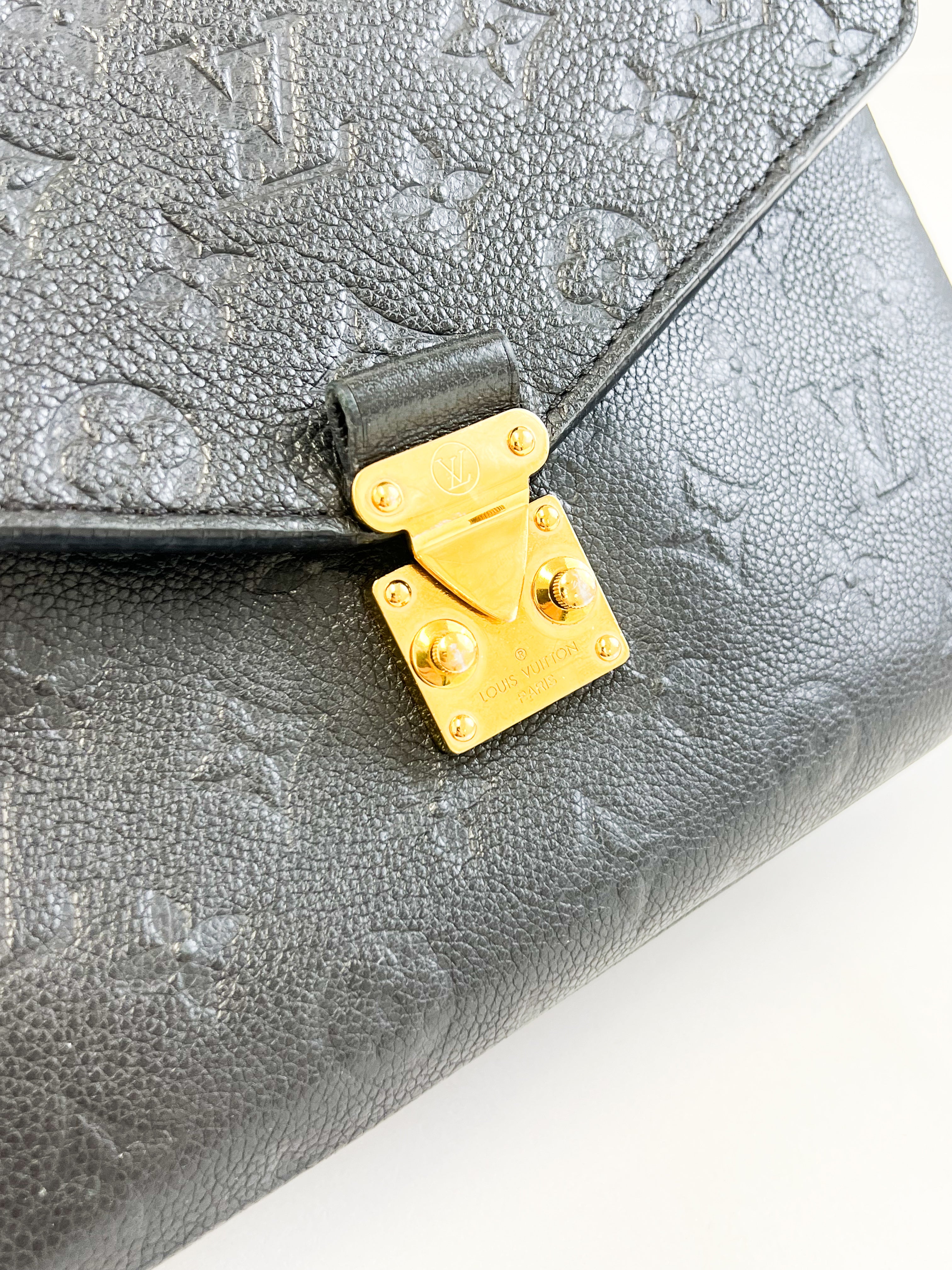 Louis Vuitton Empreinte Black Pochette Metis