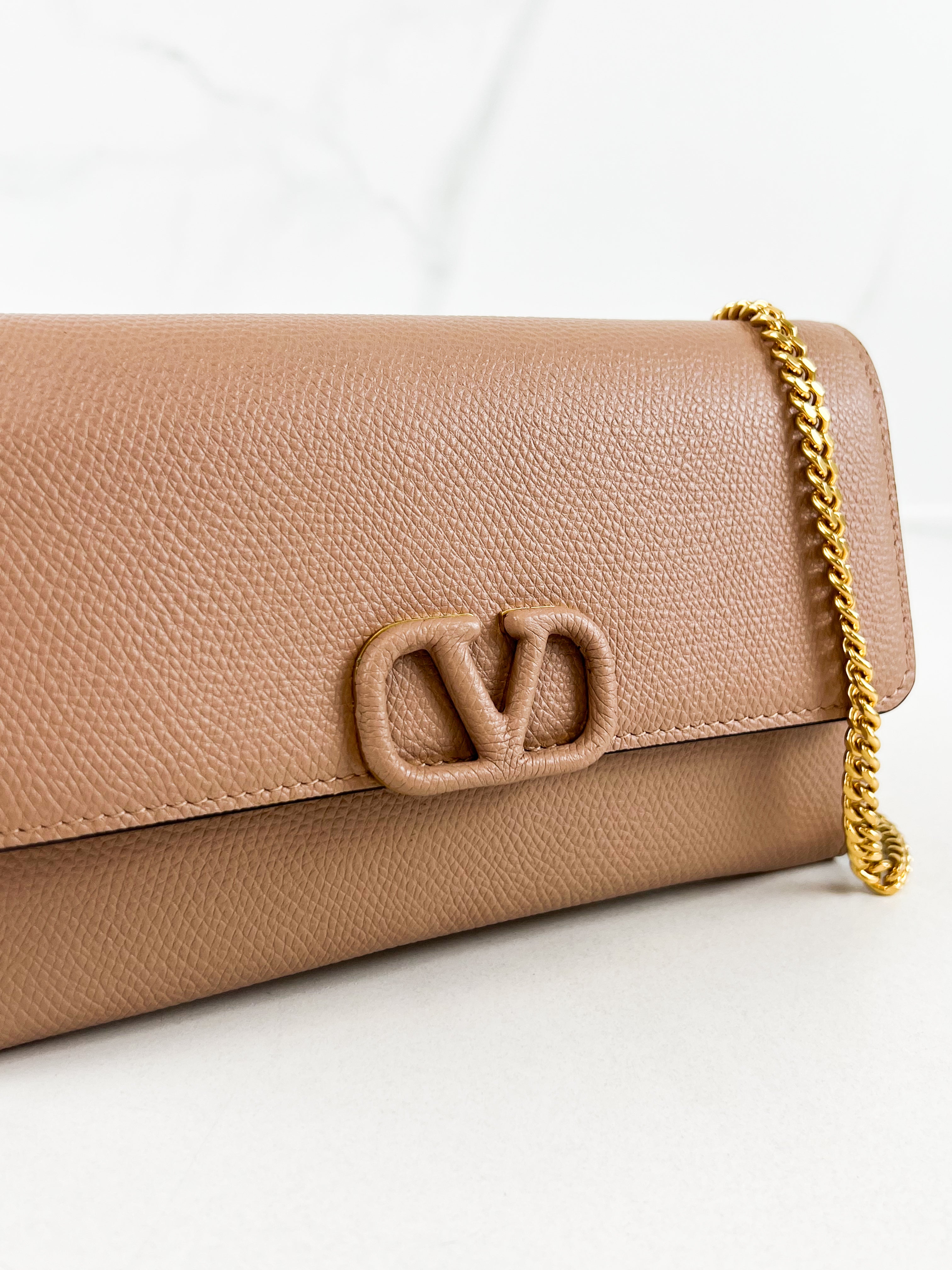 Valentino V Logo Foldover WOC