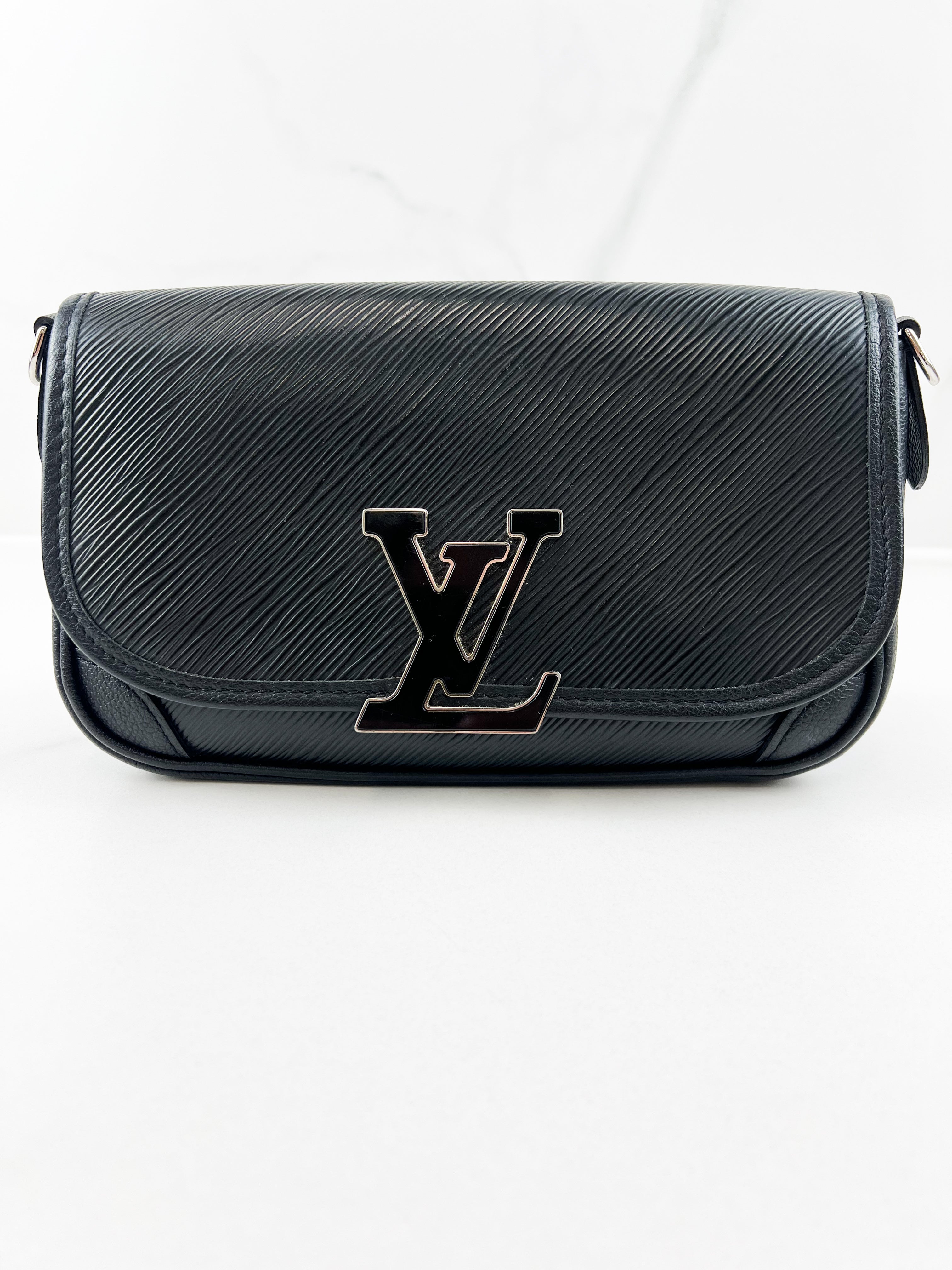 Louis Vuitton Buci Black Epi Leather