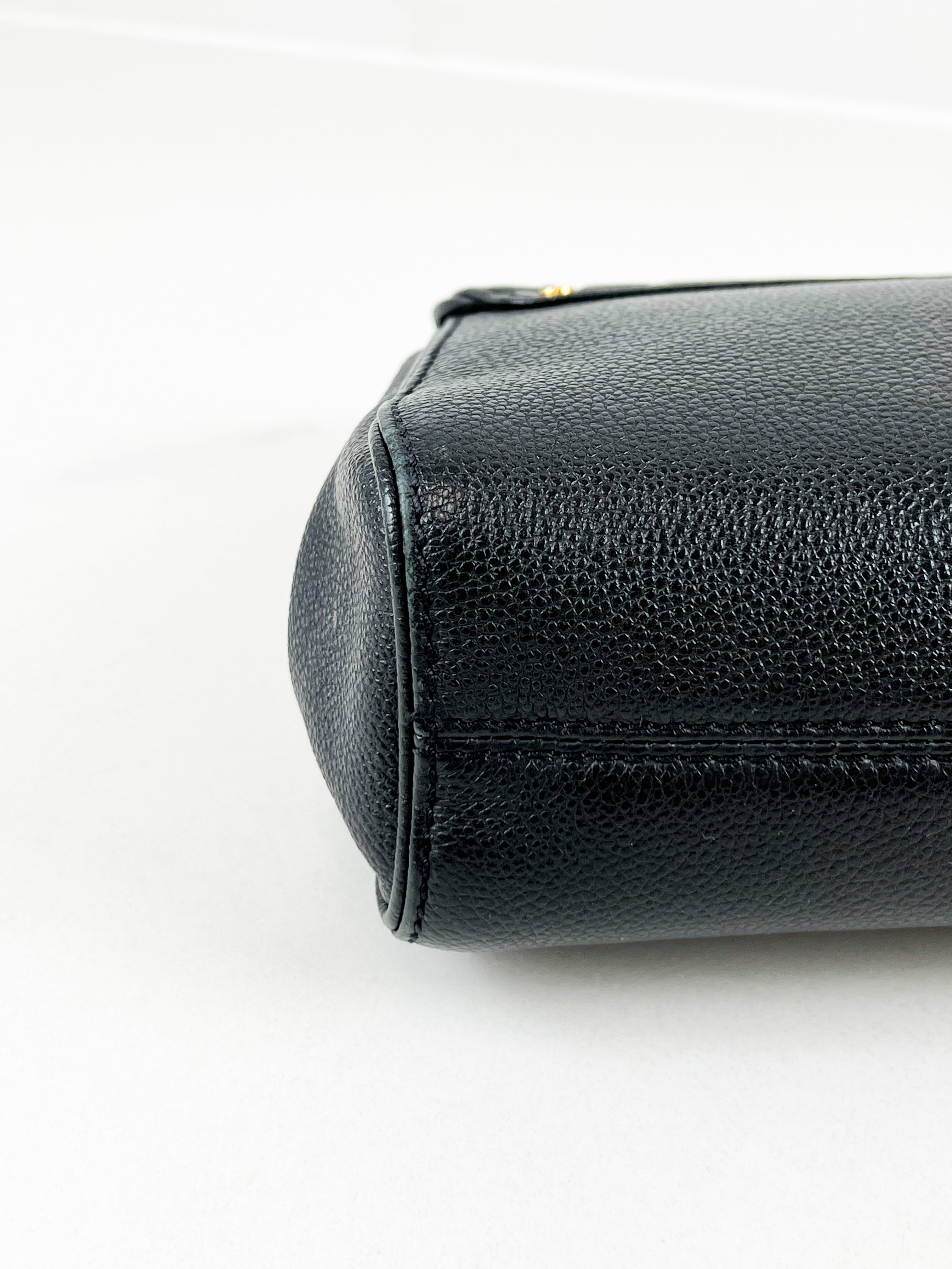 Louis Vuitton Black Monogram Empreinte Saint Germain PM