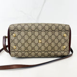 Gucci Boston Tan/Brown Supreme Canvas