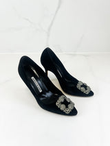 Manolo Blahnik Hangisi Pump 100mm