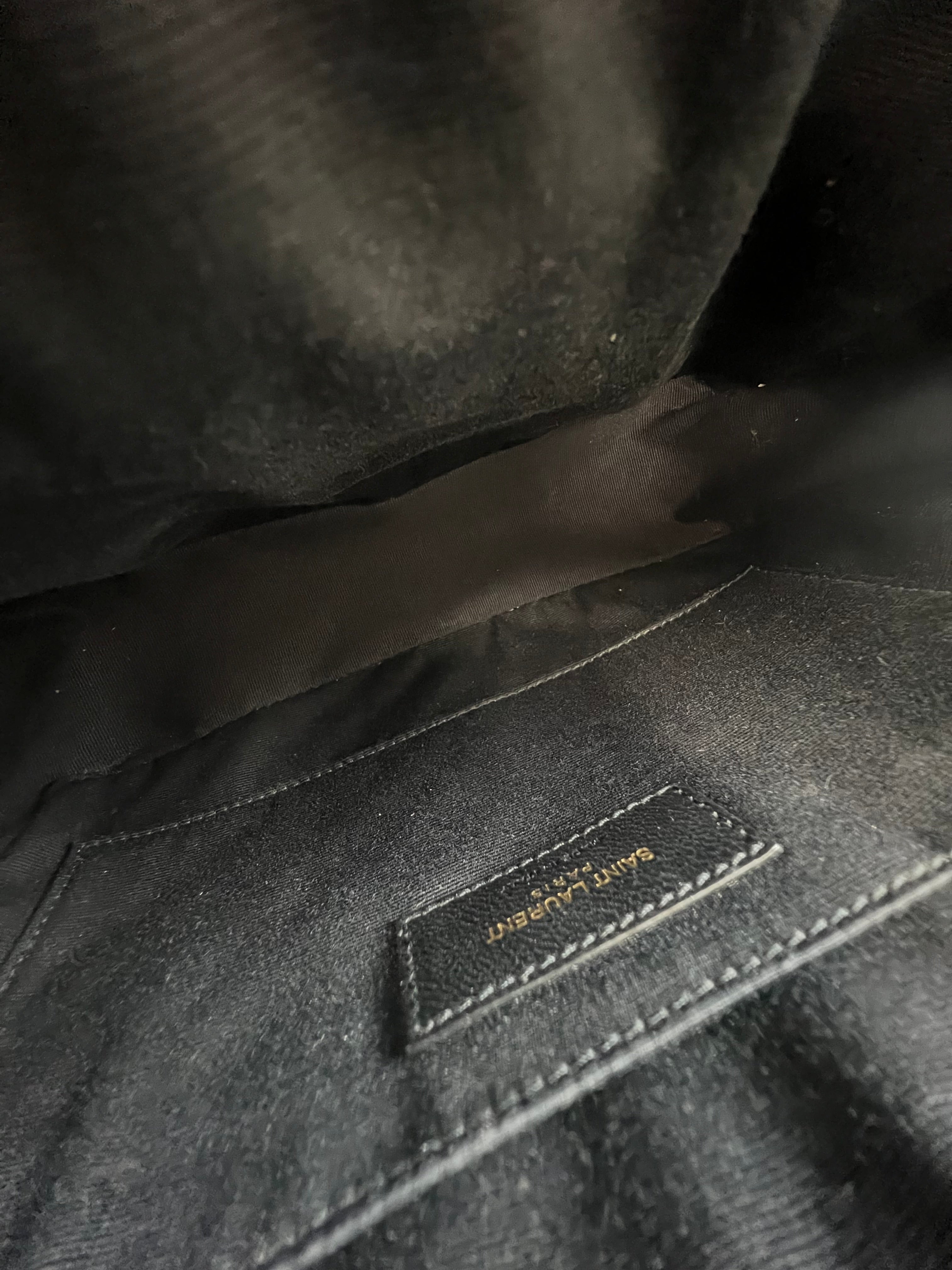 Saint Laurent Velvet Lou Camera Bag