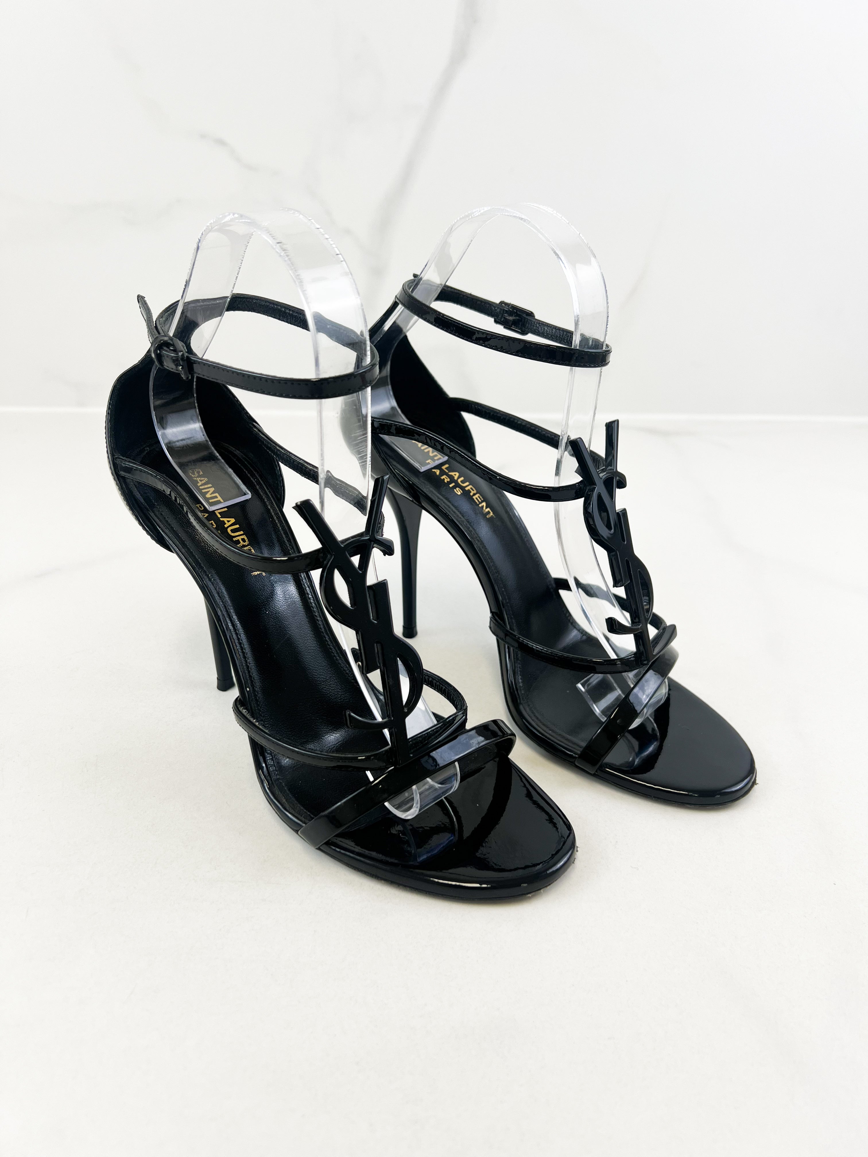 Saint Laurent Cassandra Sandal Size 38