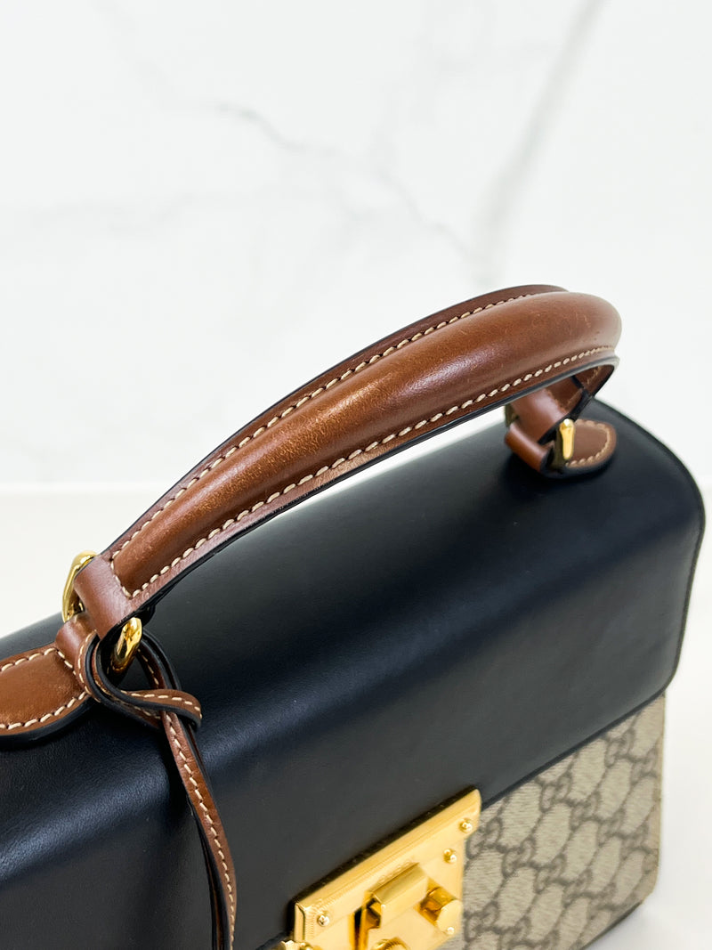Gucci Padlock GG Supreme Top Handle