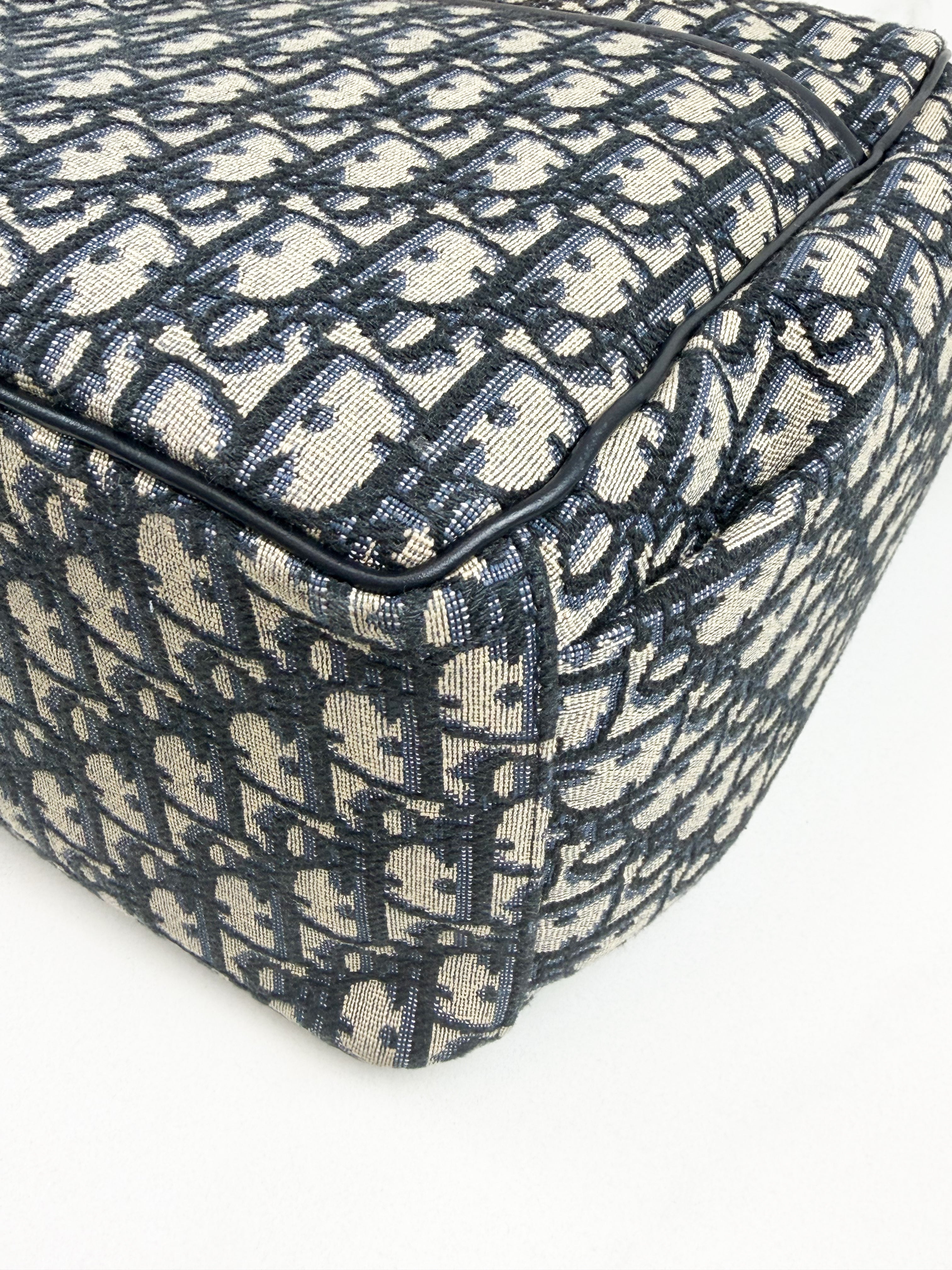 Christian Dior Beige & Black Oblique Changing Bag