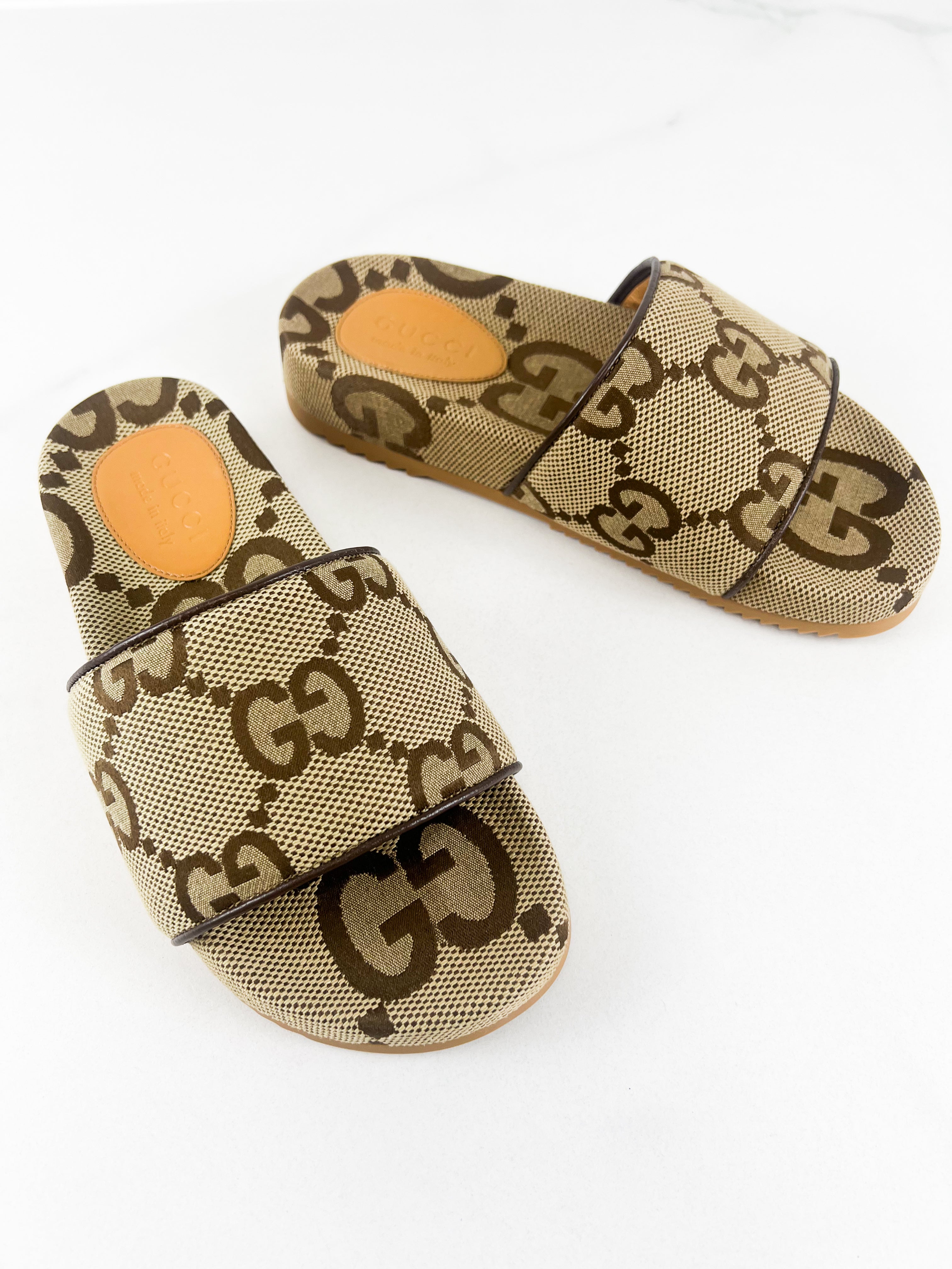 Gucci Platform Slide Sandal Size 5