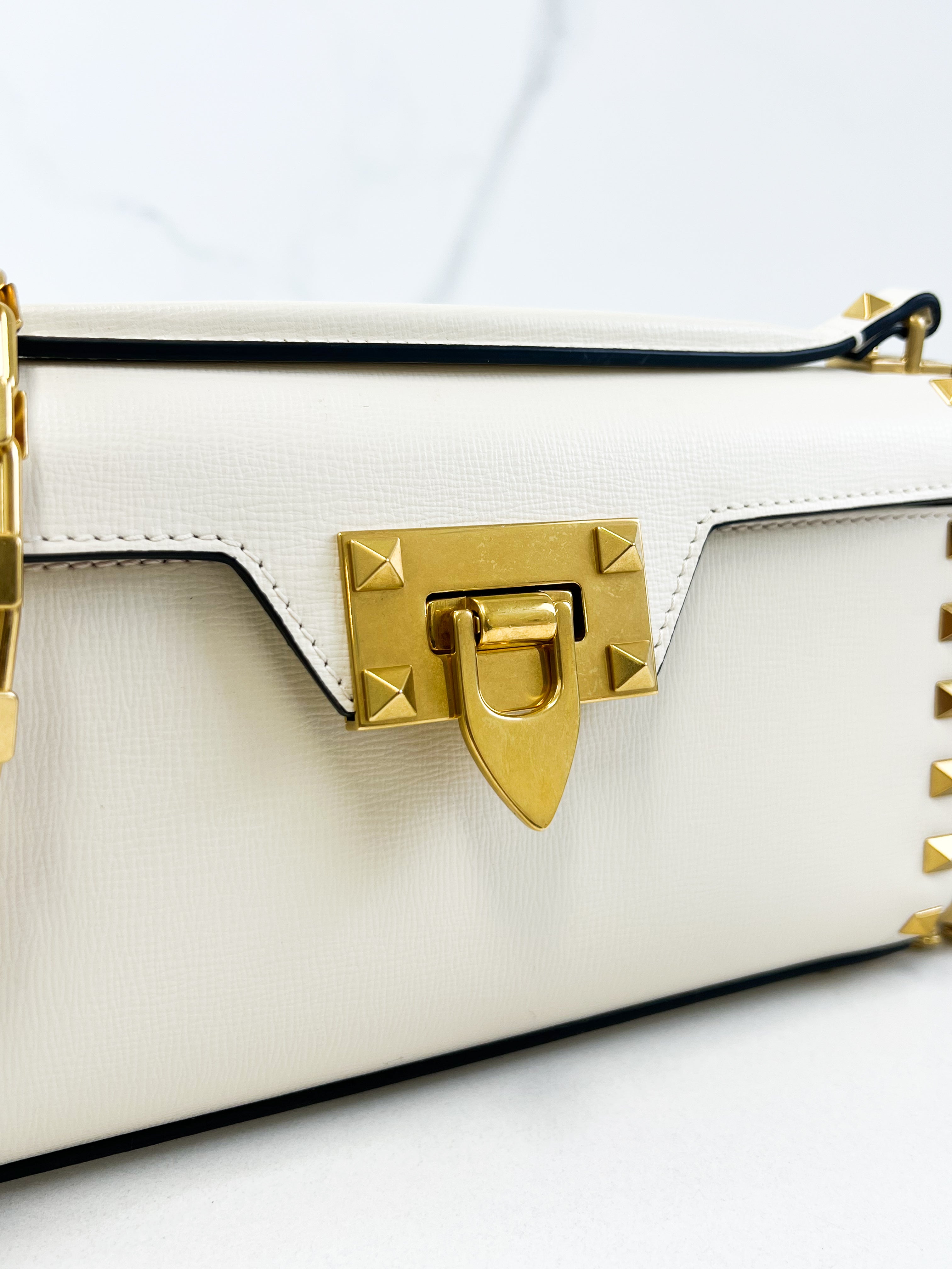 Valentino Garavani Alcove Bag in Ivory