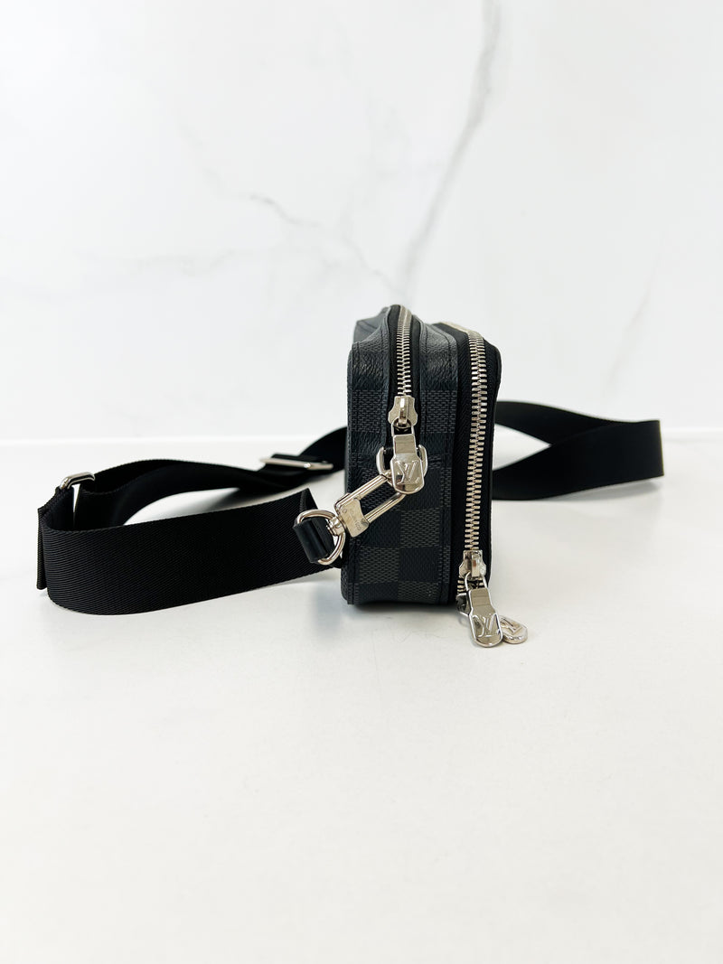 Louis Vuitton Damier Graphite Alpha Wearable Bag