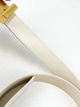 Louis Vuitton Damier Azur Initials 20mm Belt with GHW