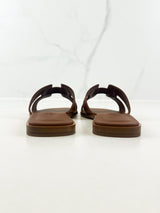 Hermes Oran Sandals Size 37.5