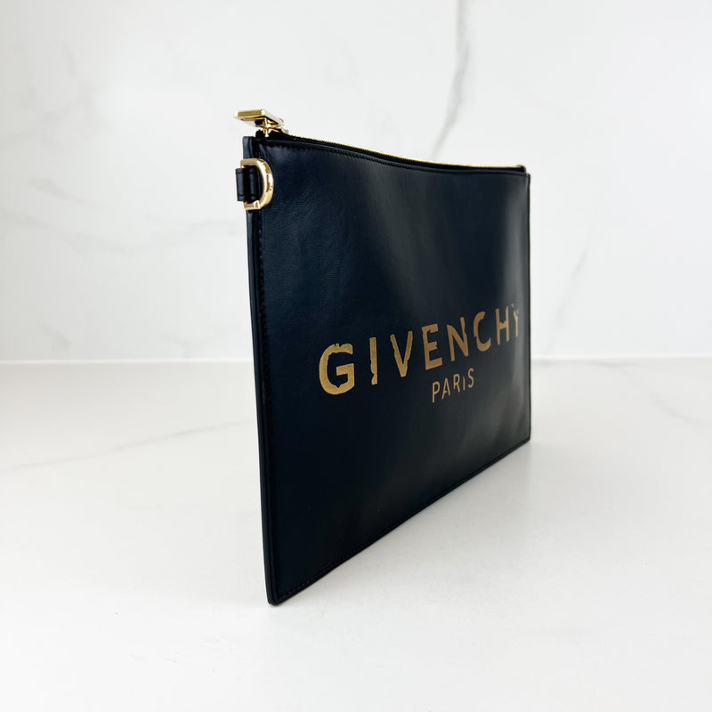 Givenchy Iconic Logo Print Pouch