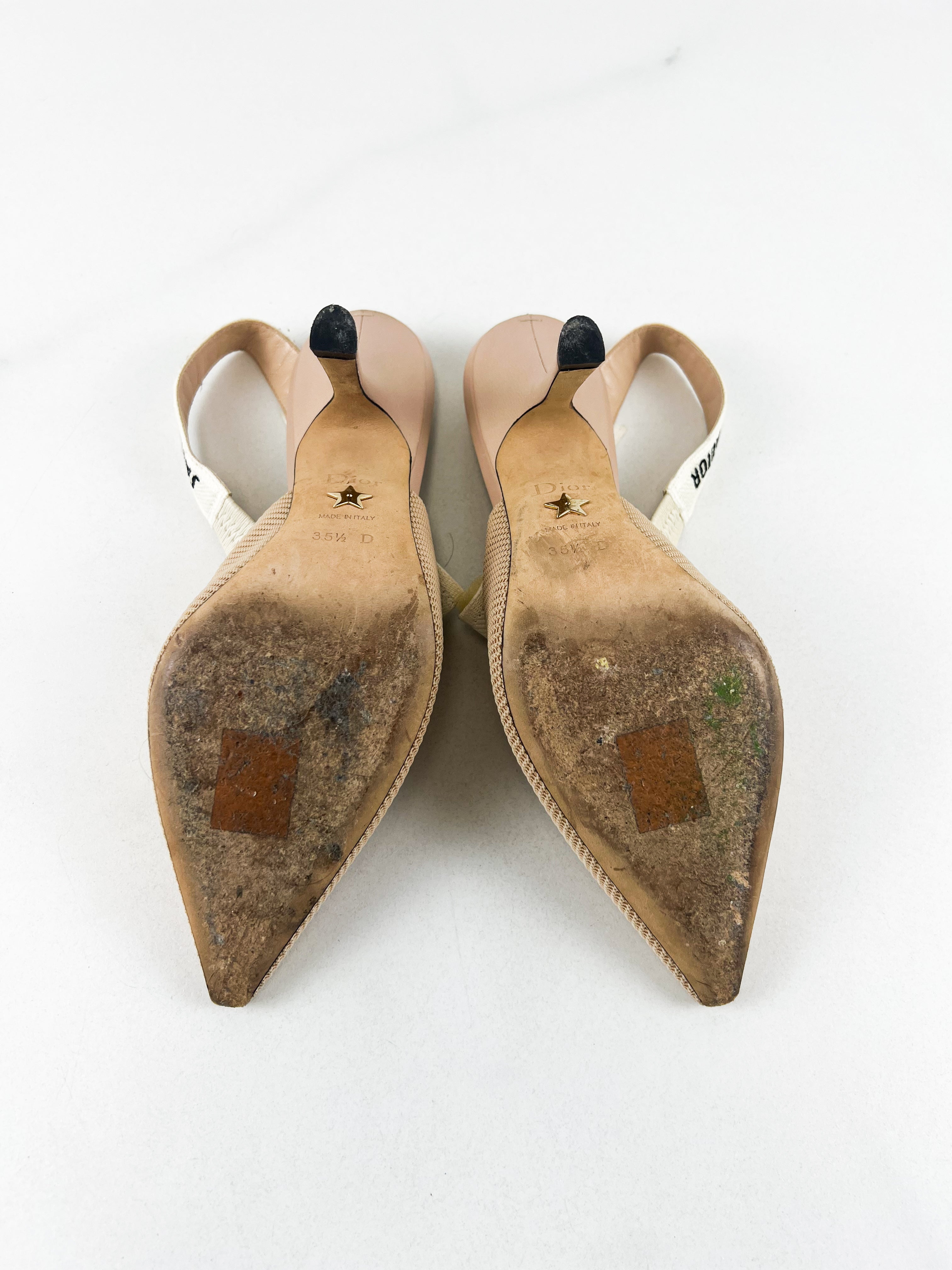 Christian Dior J'adior Slingback Heels Size 35.5
