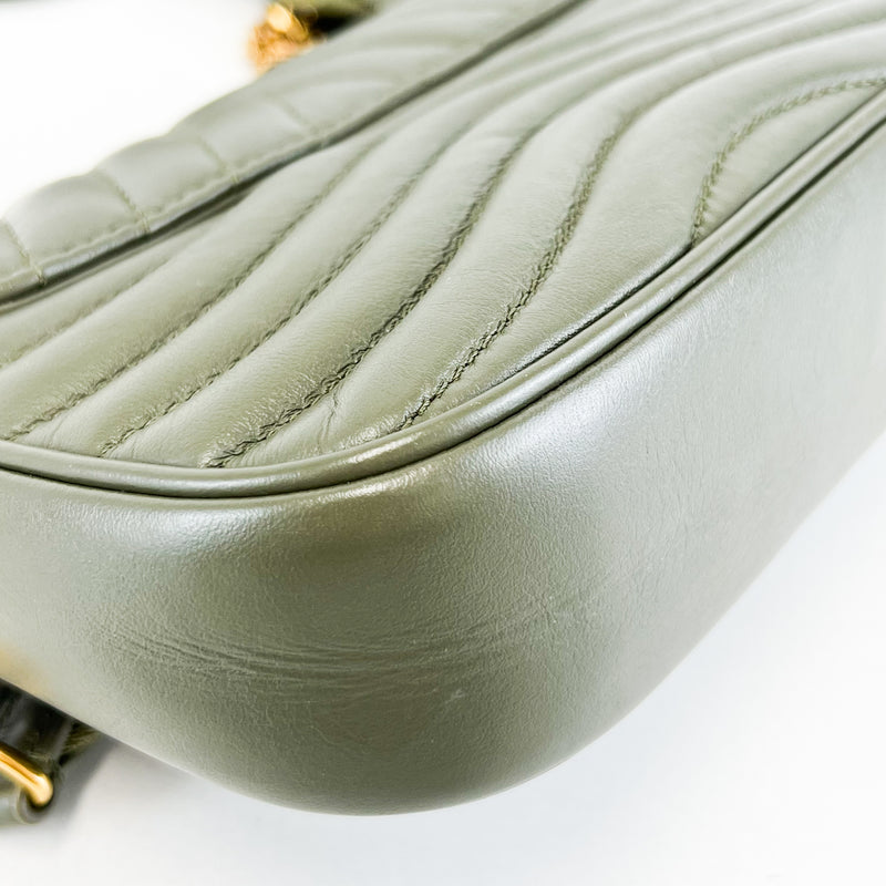 Louis Vuitton Khaki New Wave Chain Shoulder Bag