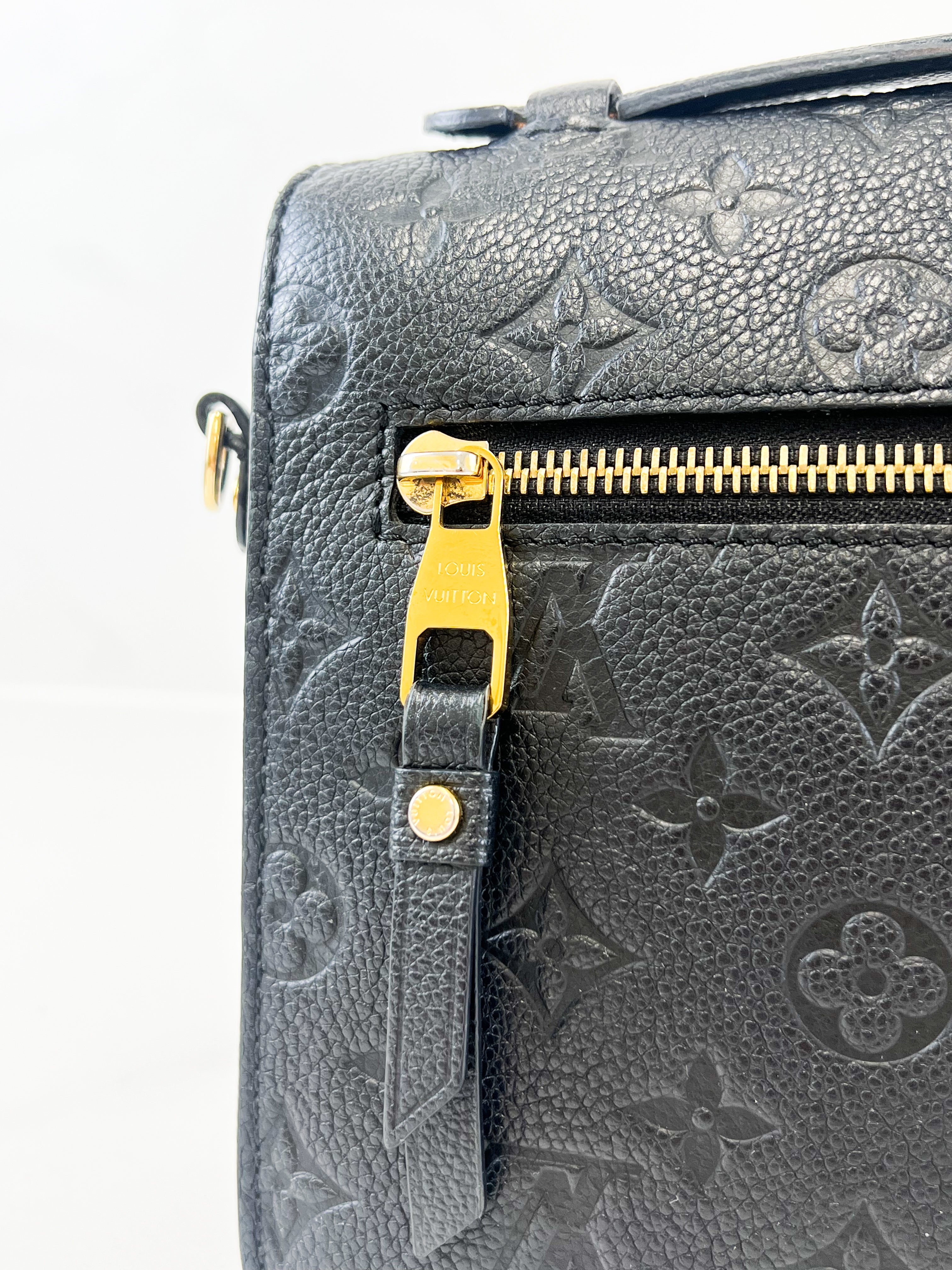 Louis Vuitton Empreinte Black Pochette Metis