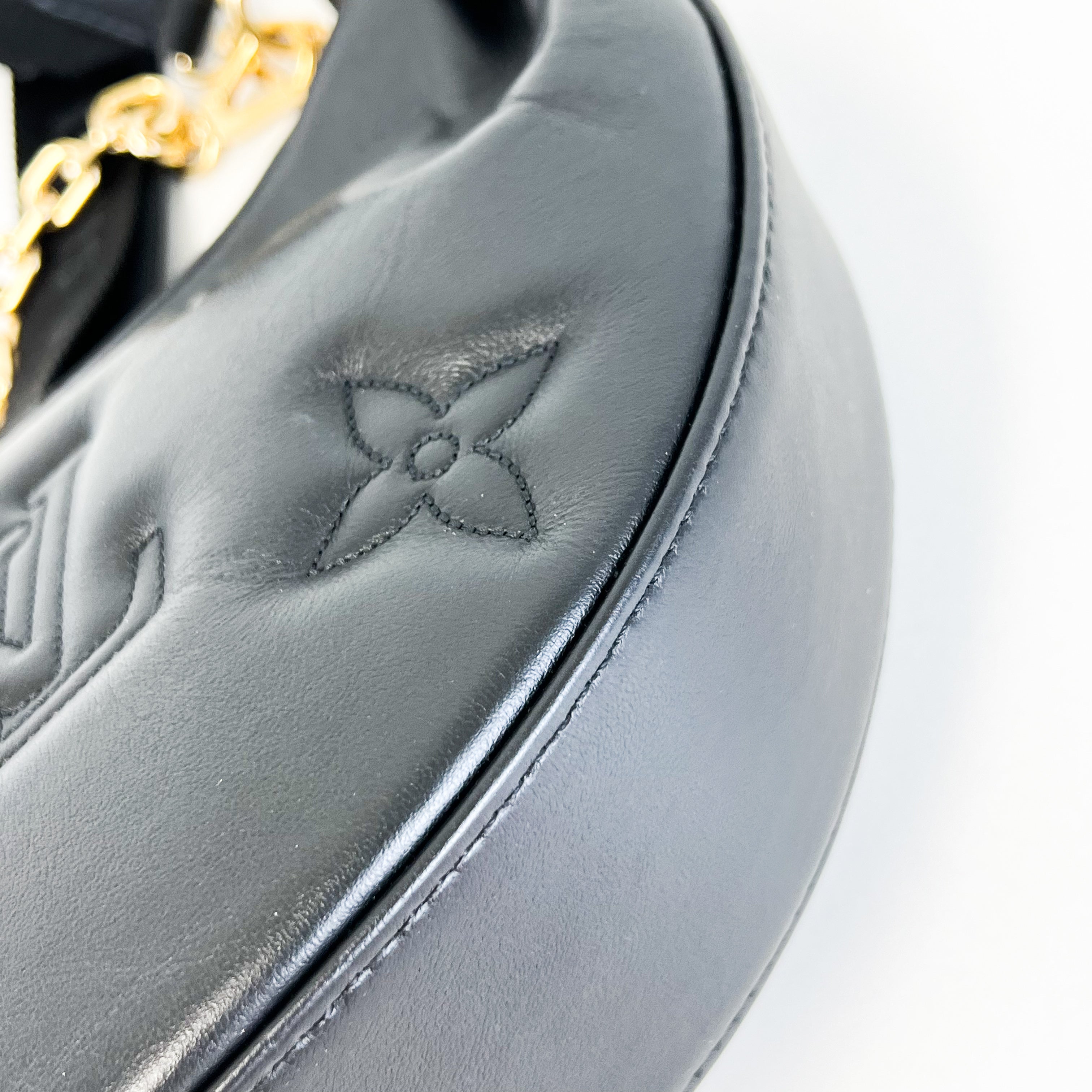 Louis Vuitton Calfskin Bubblegram Over The Moon Bag