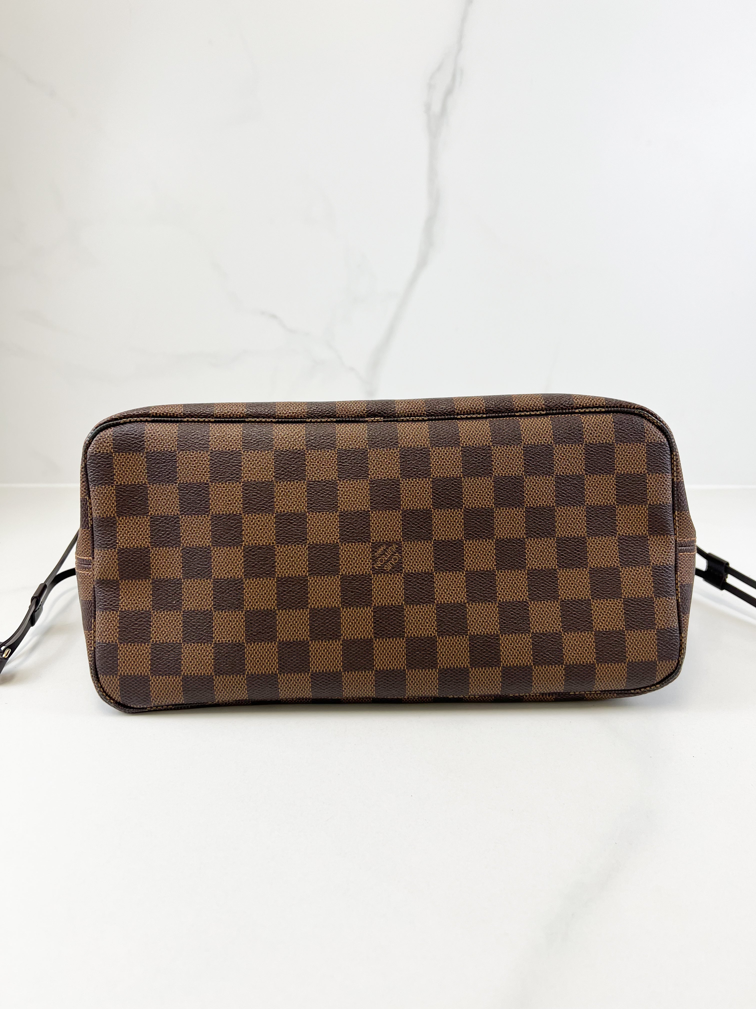 Louis Vuitton Damier Ebene Neverfull MM with Pouch