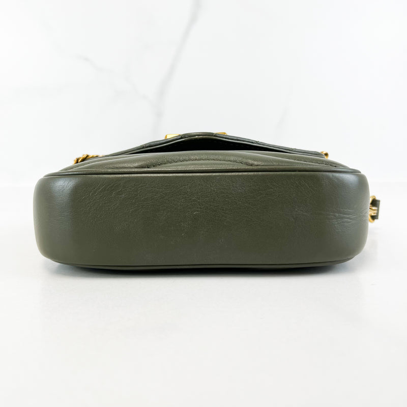 Louis Vuitton Khaki New Wave Chain Shoulder Bag