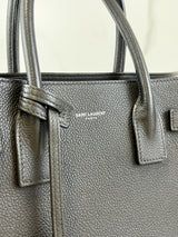 Saint Laurent Baby Sac De Jour in Charcoal Grey