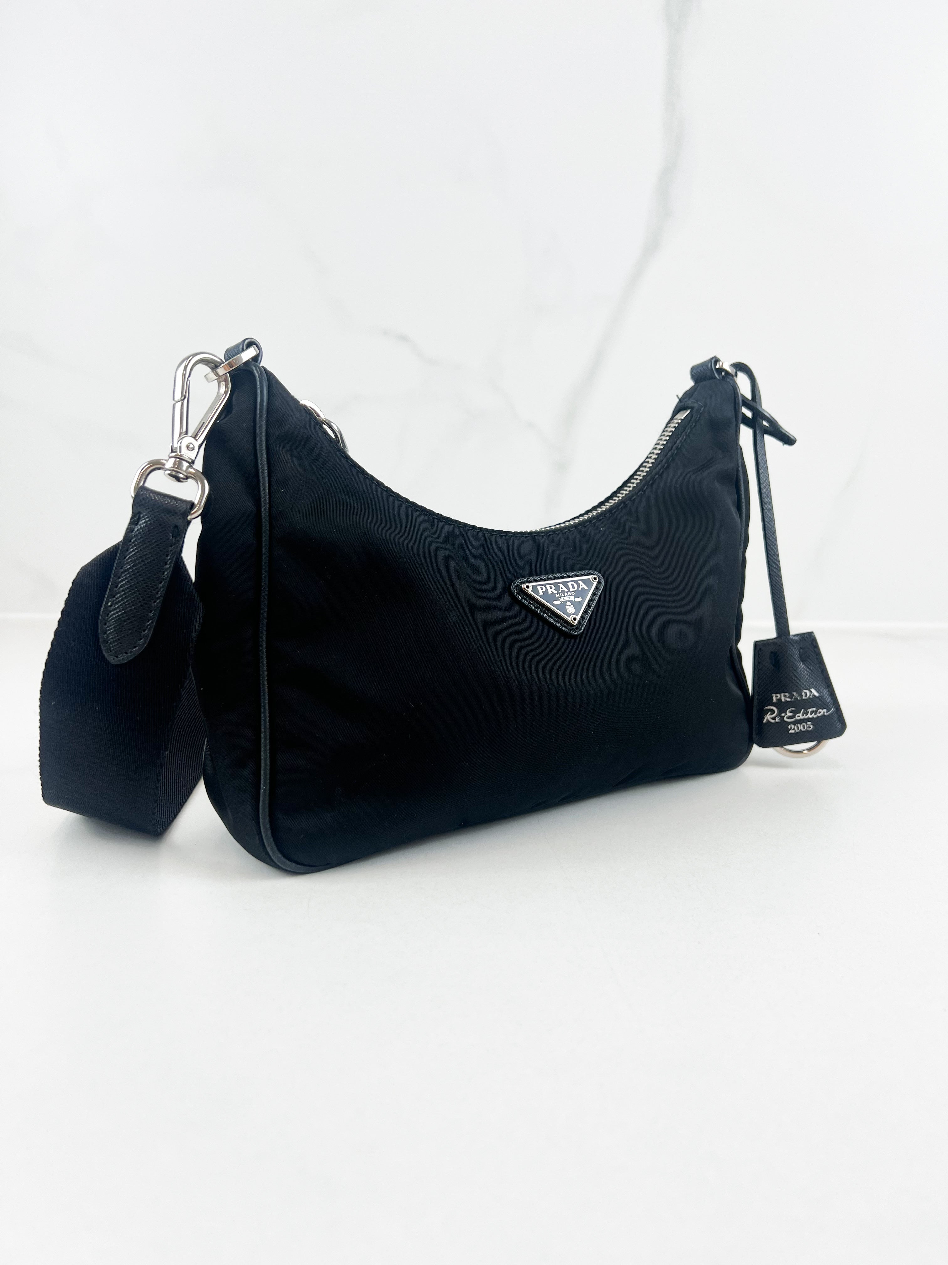 Prada Nylon Re-Edition 2005 in Black