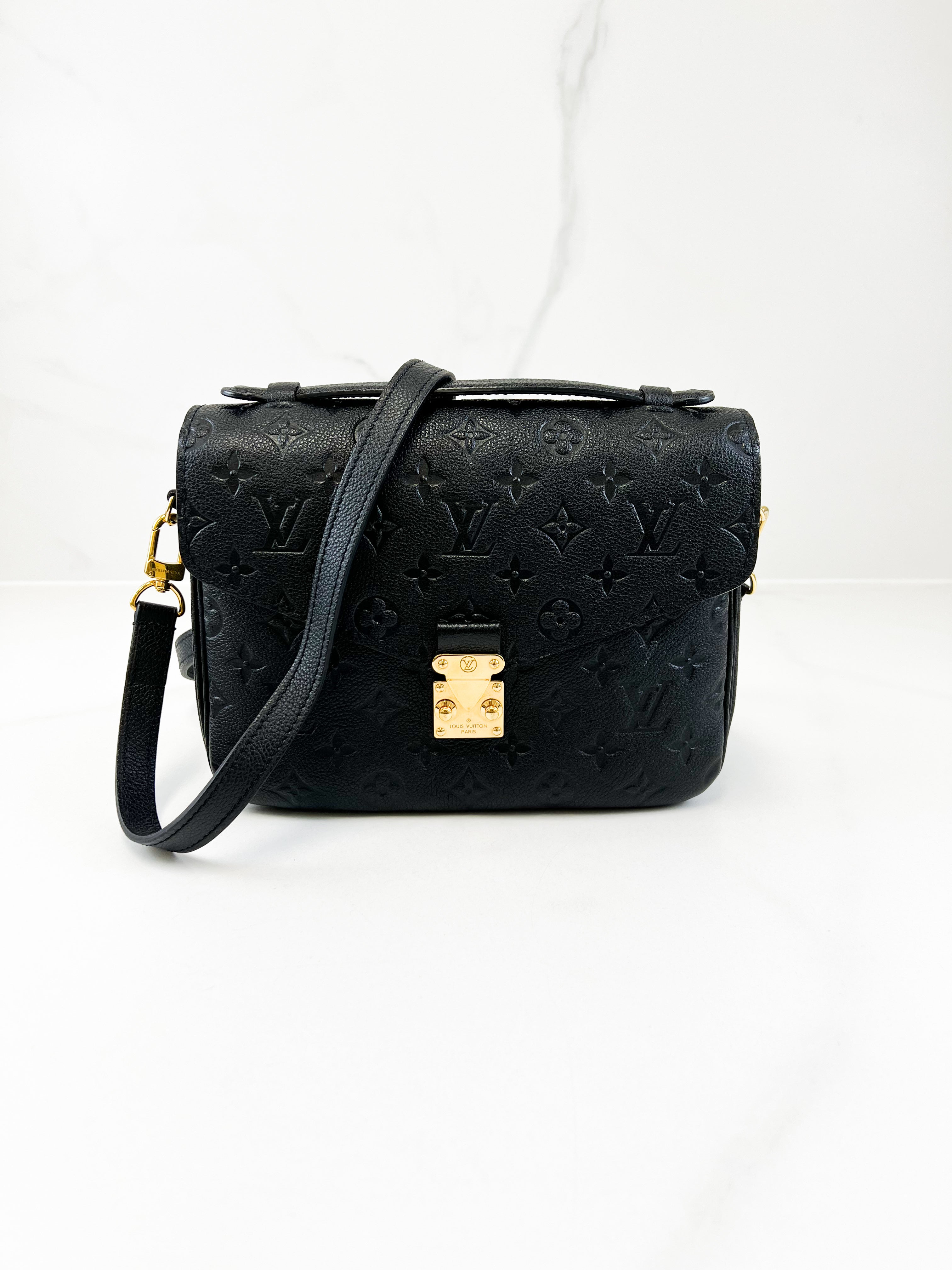 Louis Vuitton Empreinte Black Pochette Metis