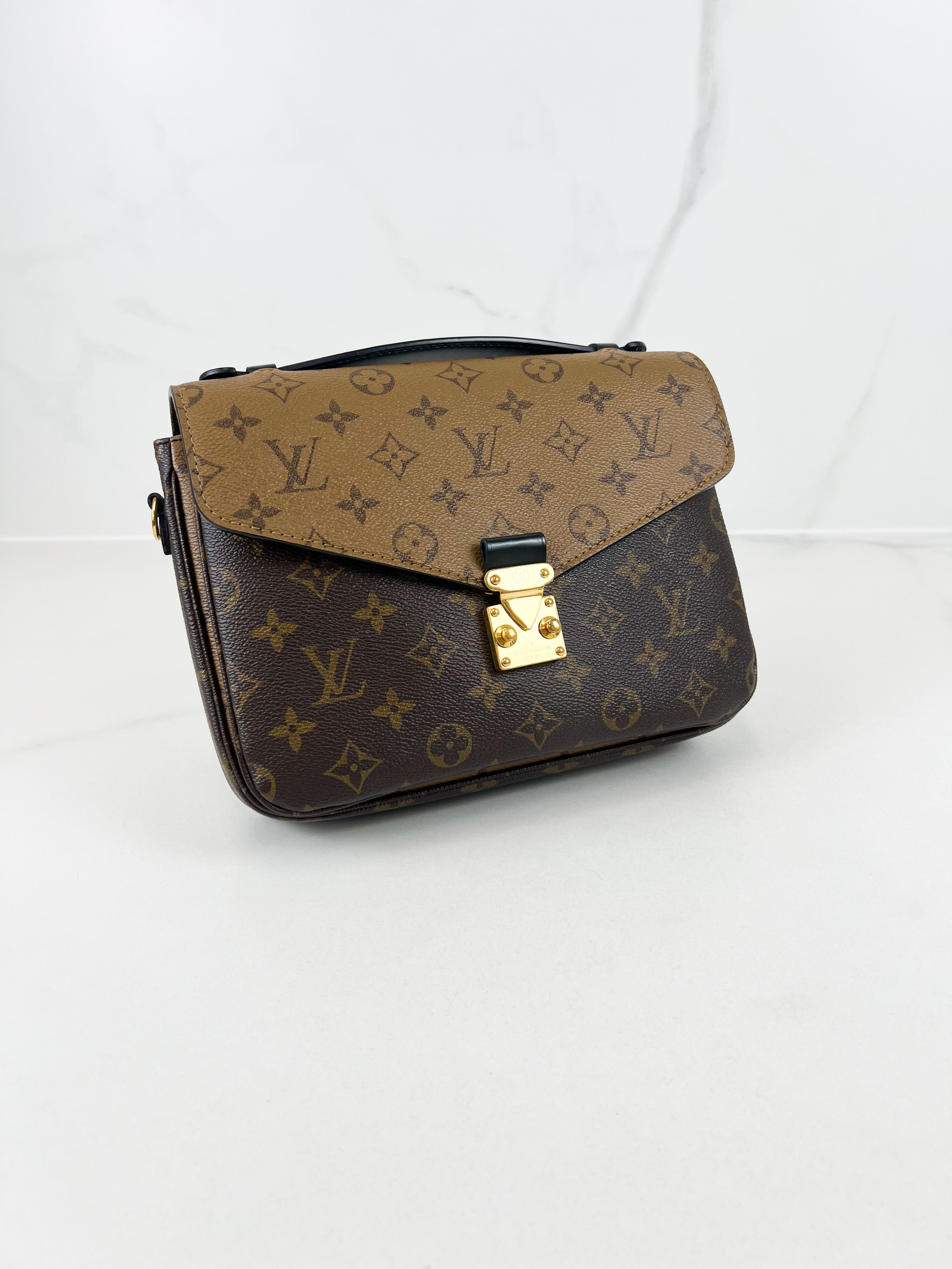 Louis Vuitton Monogram Reverse Pochette Metis