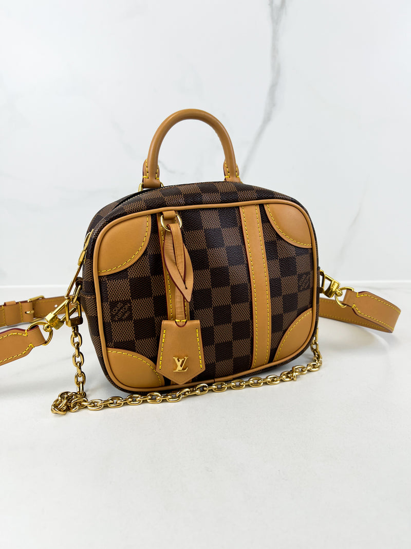 Louis Vuitton Damier Ebene Valisette Souple BB