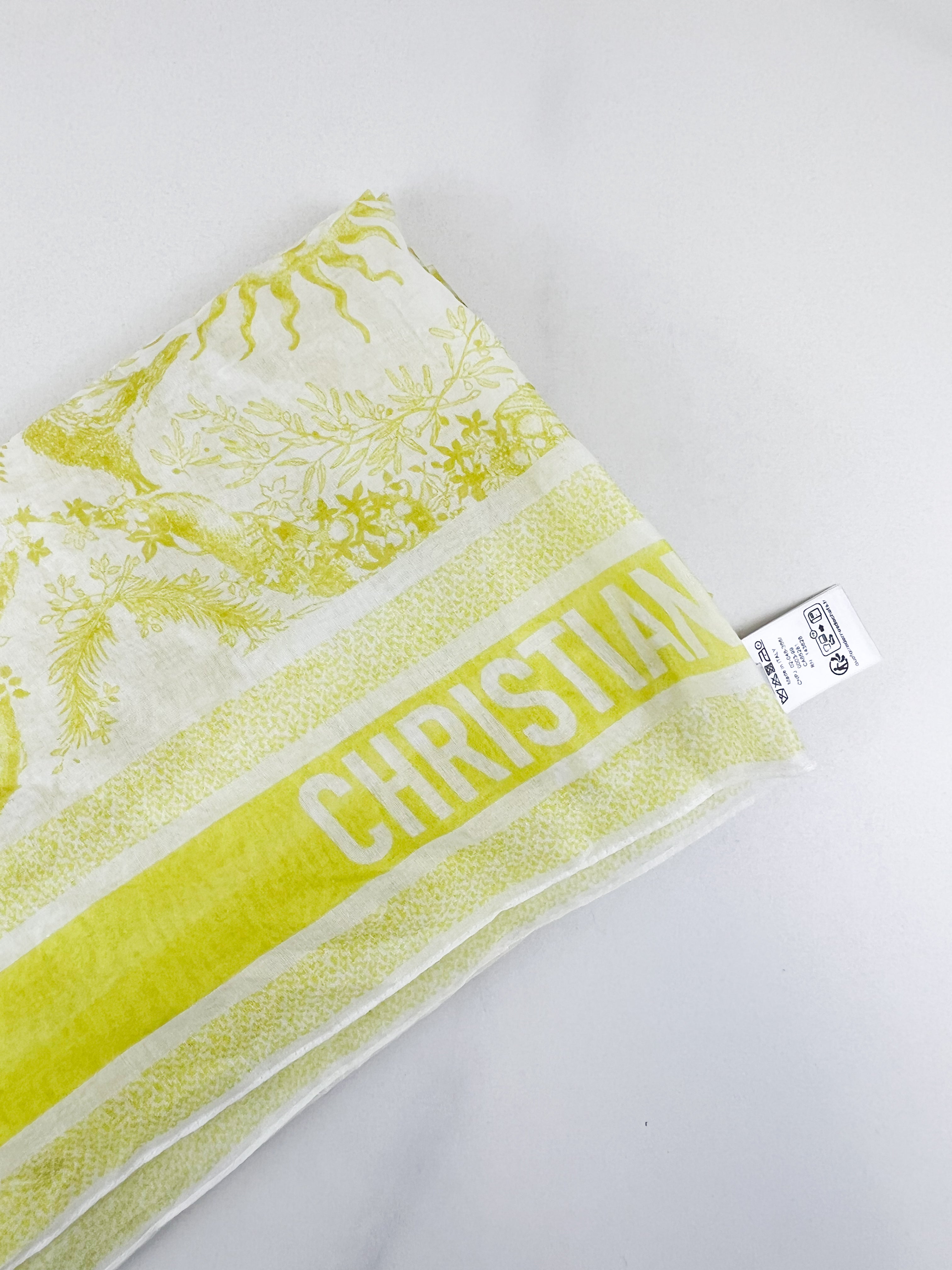 Christian Dior Cotton Scarf