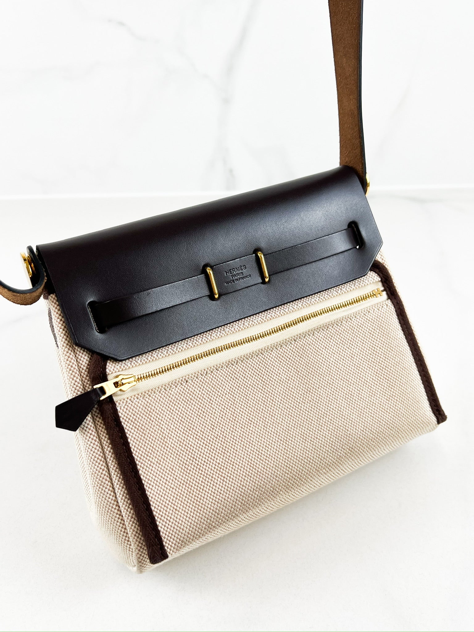 Hermes Herbag Zip 20 GHW