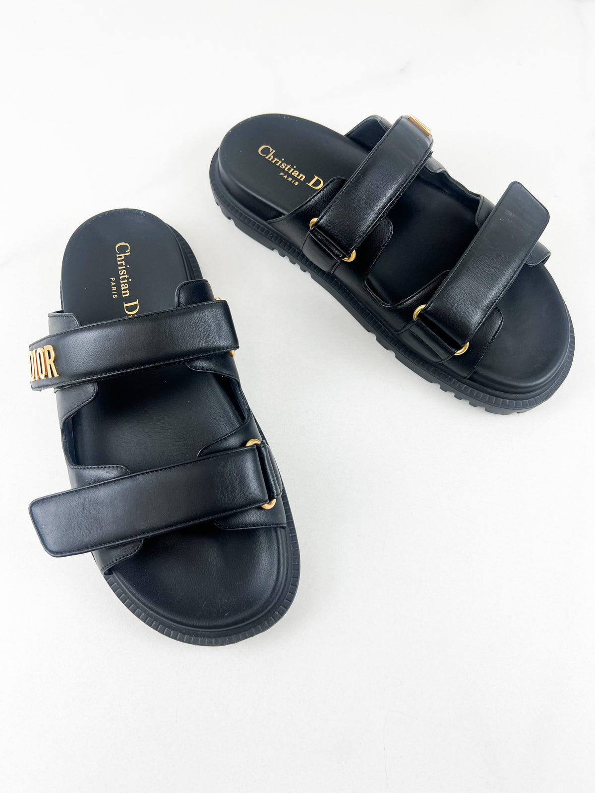 Christian Dior Dioract Slide in Black Size 39.5