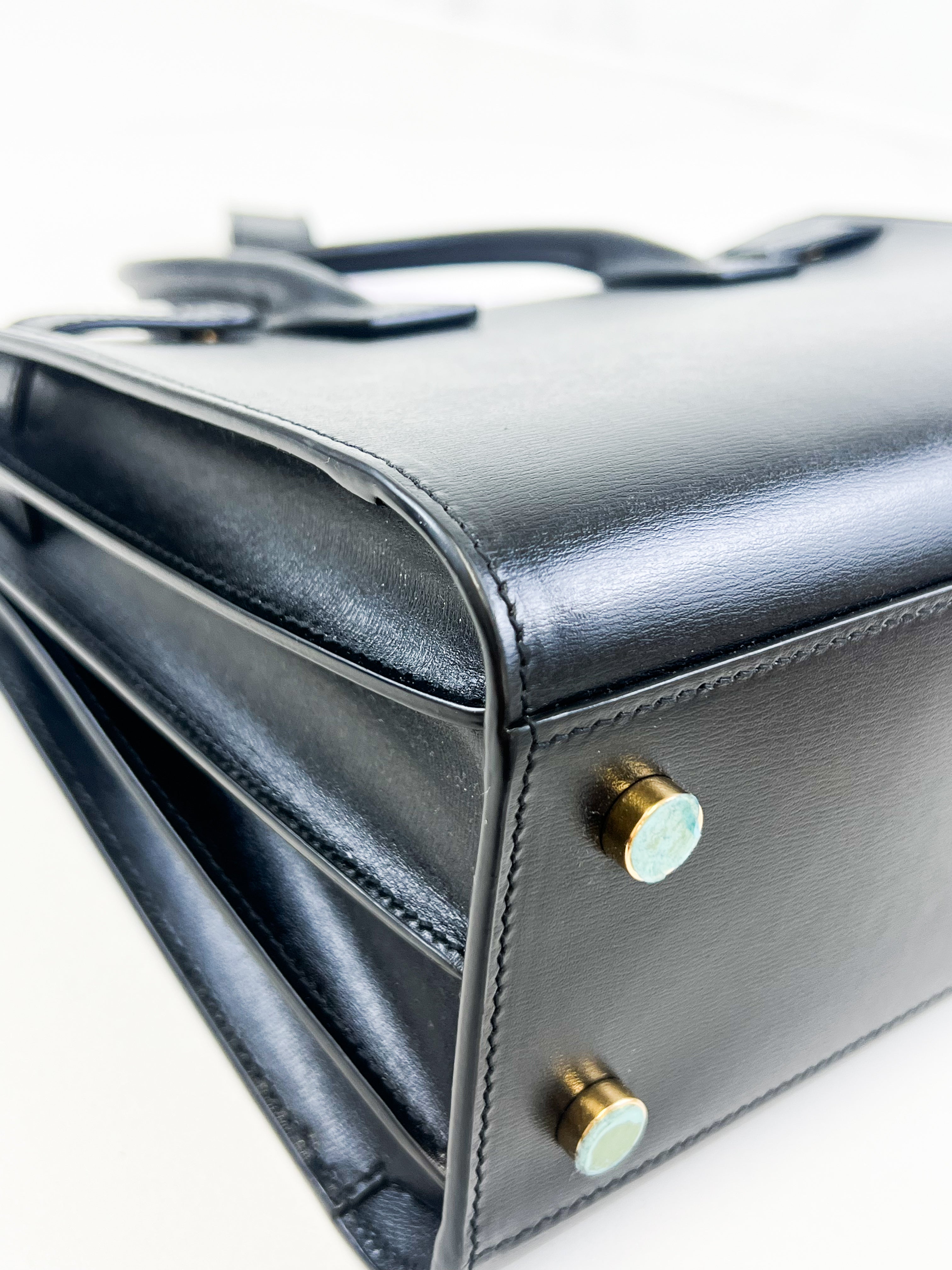 Saint Laurent Baby Classic Black Sac De Jour