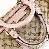Gucci GG Vintage Canvas Boston Shoulder Bag
