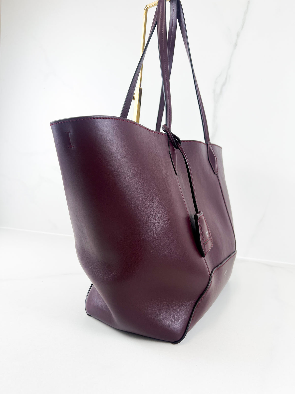 Jimmy Choo Diamond Tote in Burgundy
