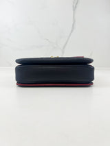 Louis Vuitton Pochette Metis in Marine Rouge