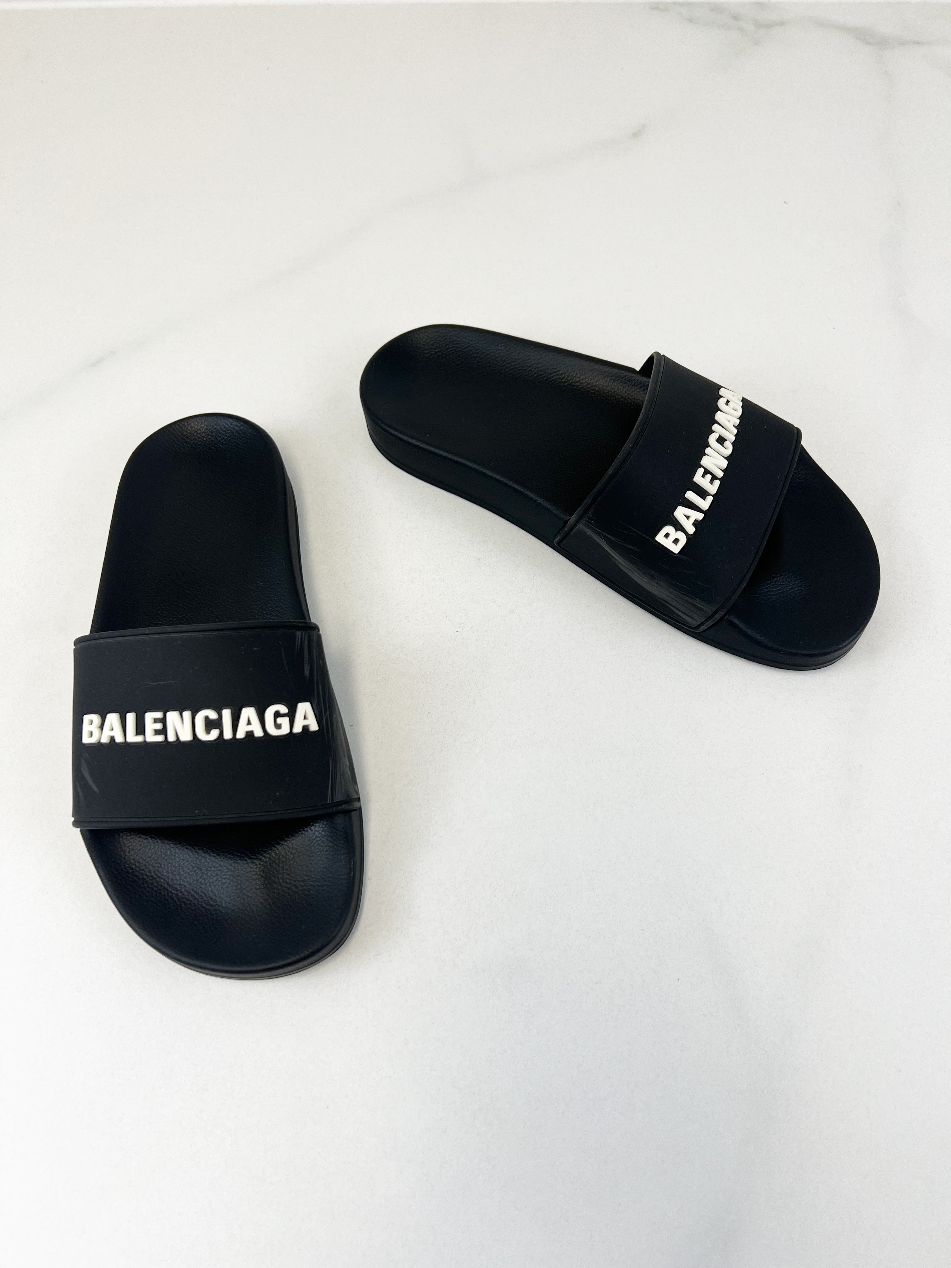 Balenciaga Pool Slide Size 37